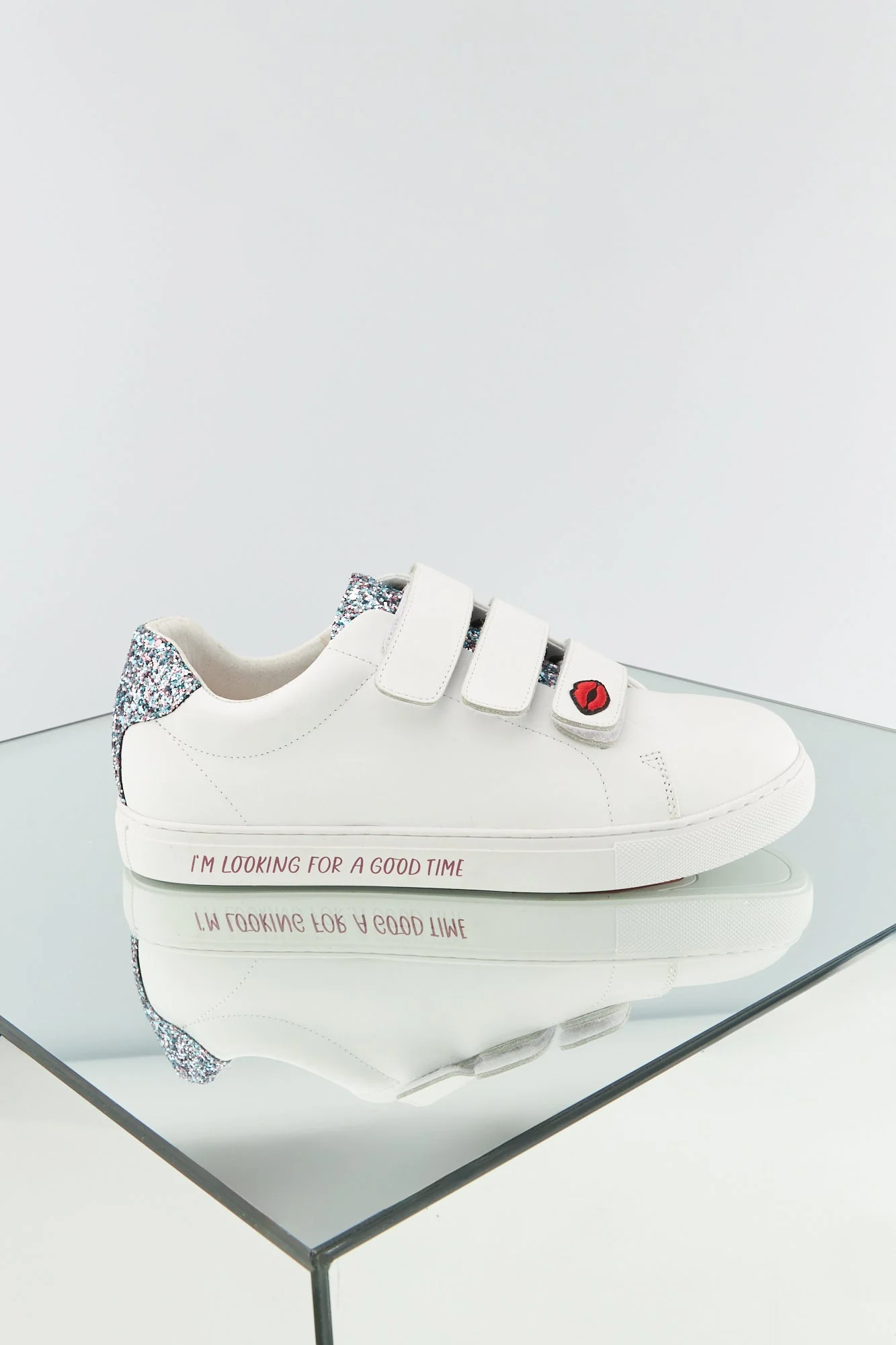 Baskets en cuir-Edith-Boys - Image 2