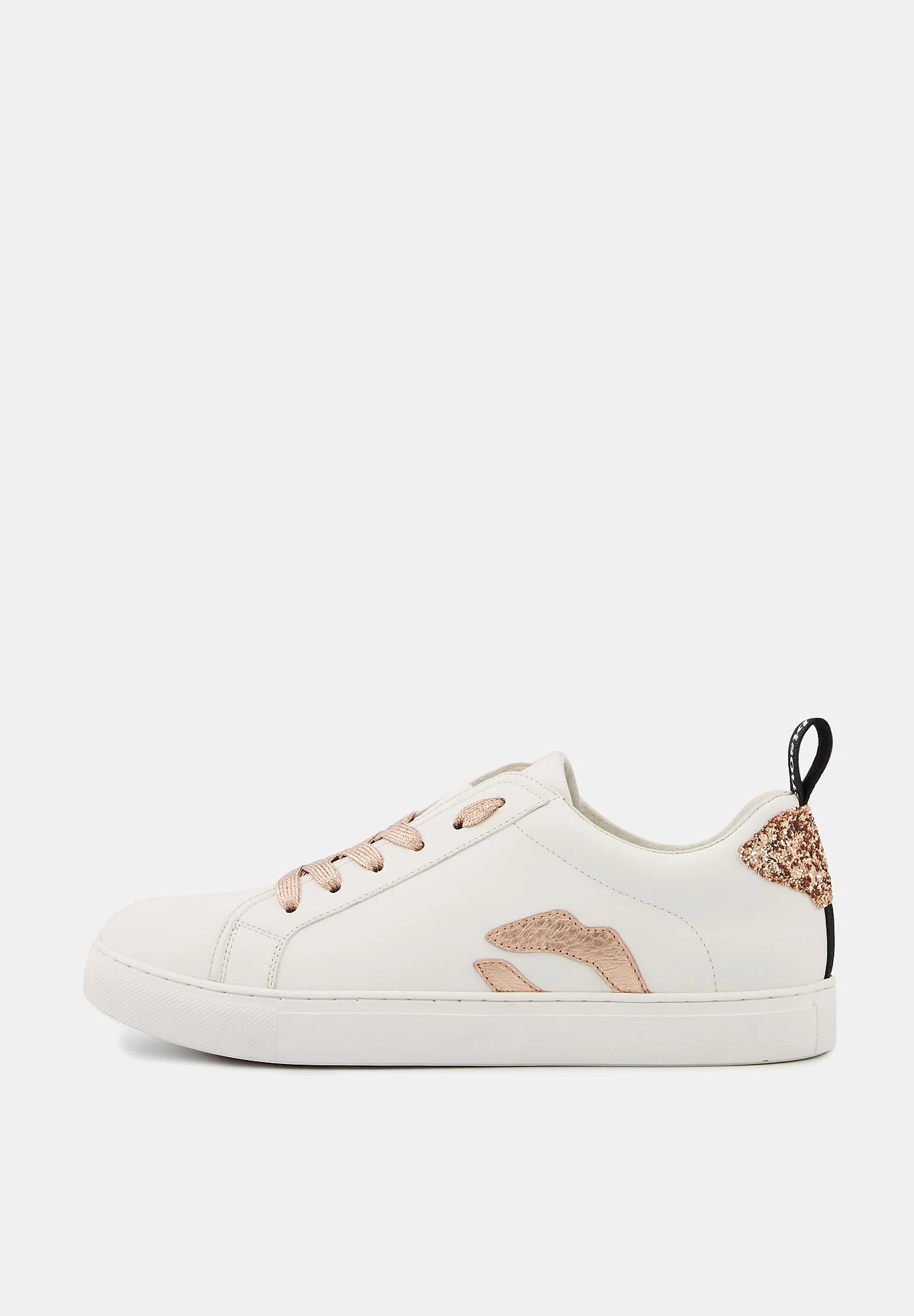 Baskets en cuir-Betty-Metallic Rose Gold Lace - Image 5