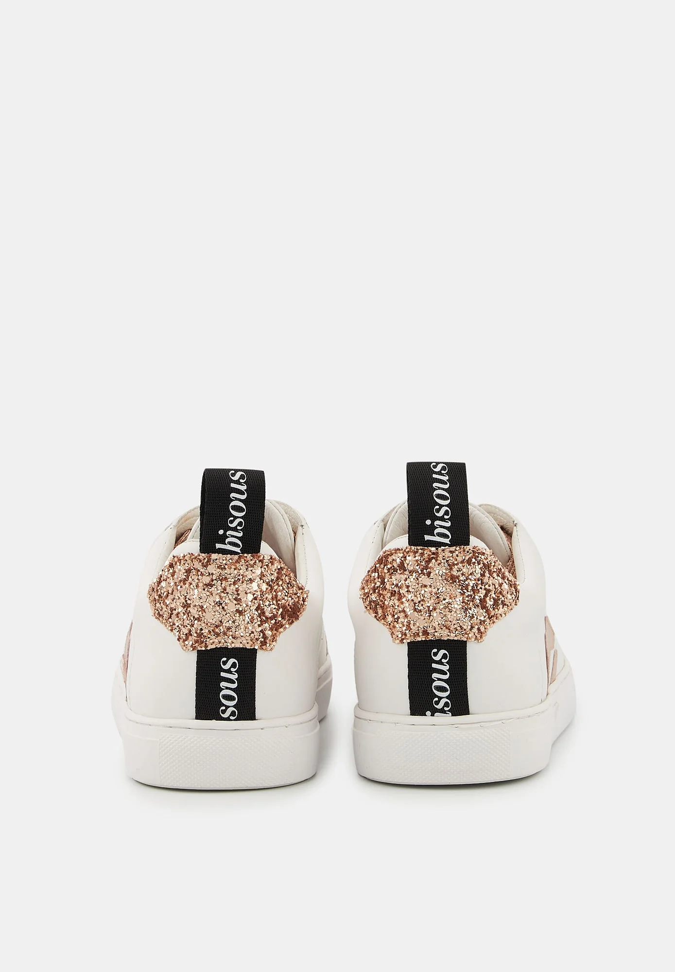 Baskets en cuir-Betty-Metallic Rose Gold Lace - Image 7