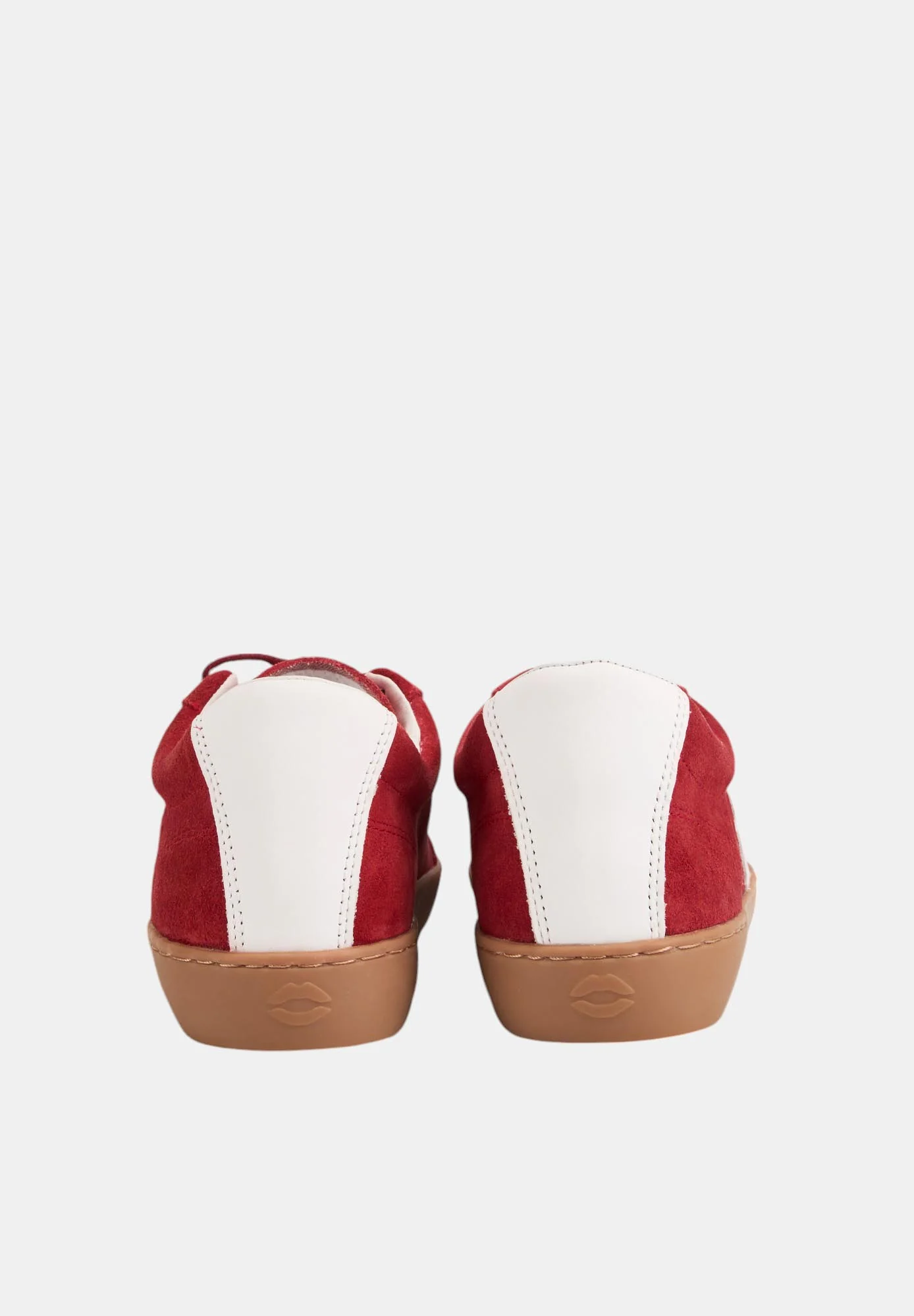Baskets en cuir-Colette-Rouge Suede - Image 7