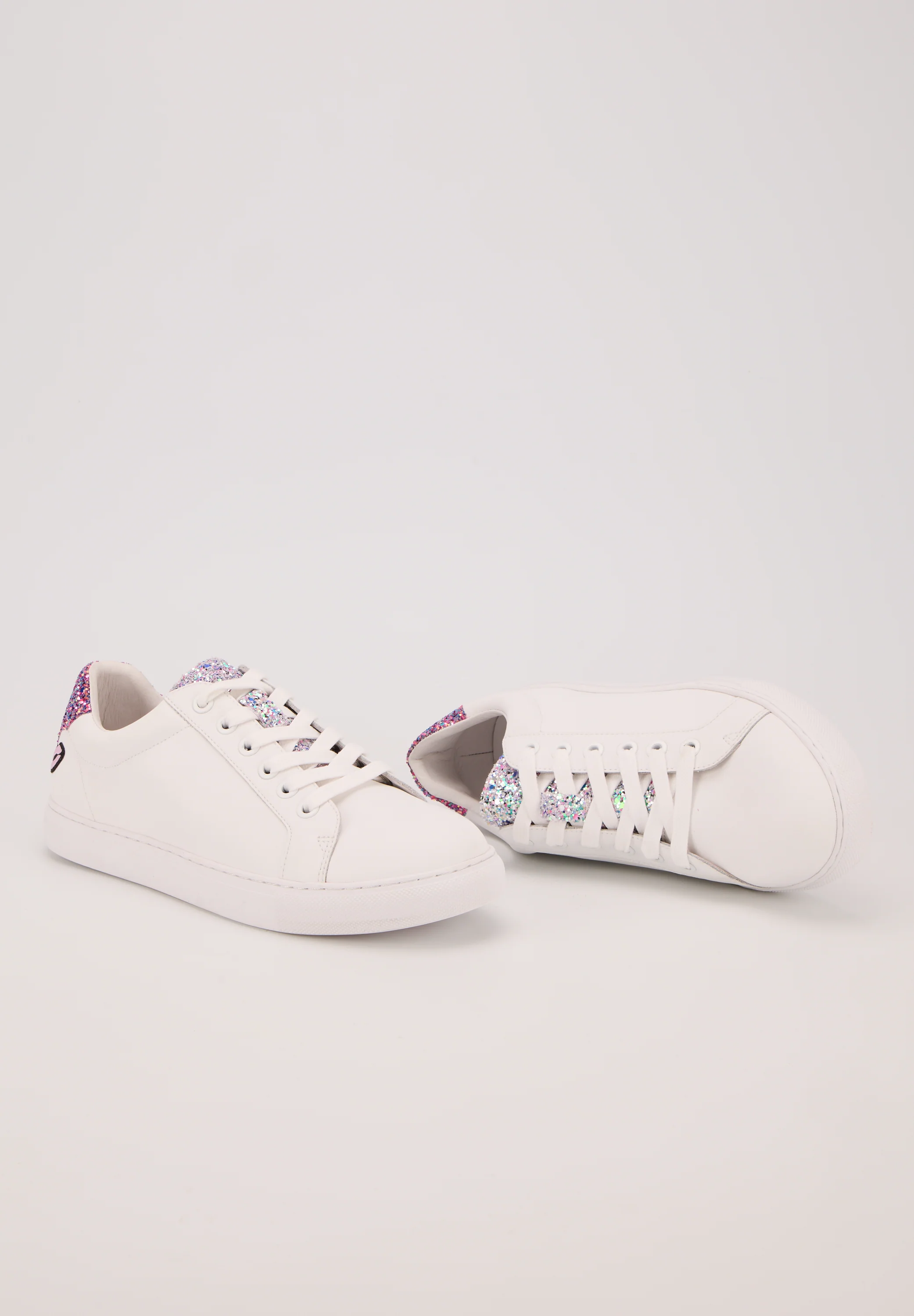 Baskets en cuir-Simone Glitters-Multi/Rose - Image 2