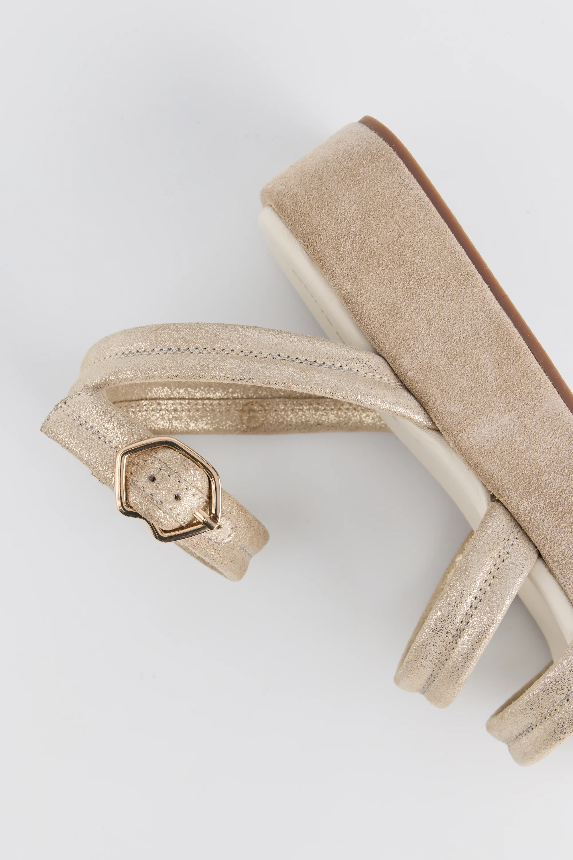 Gorga-Cuir Suede Gold Beige - Image 2