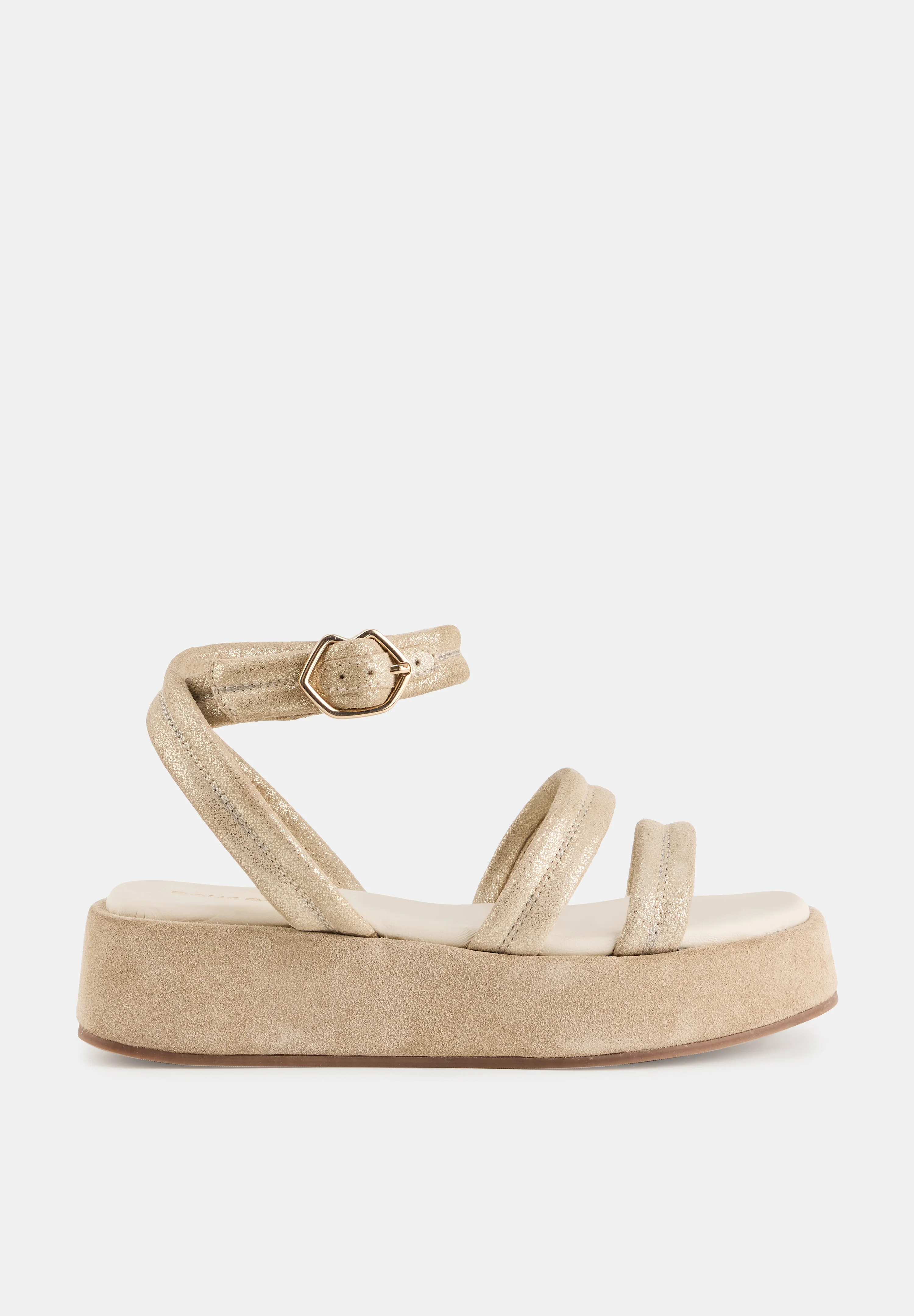 Gorga-Cuir Suede Gold Beige - Image 3