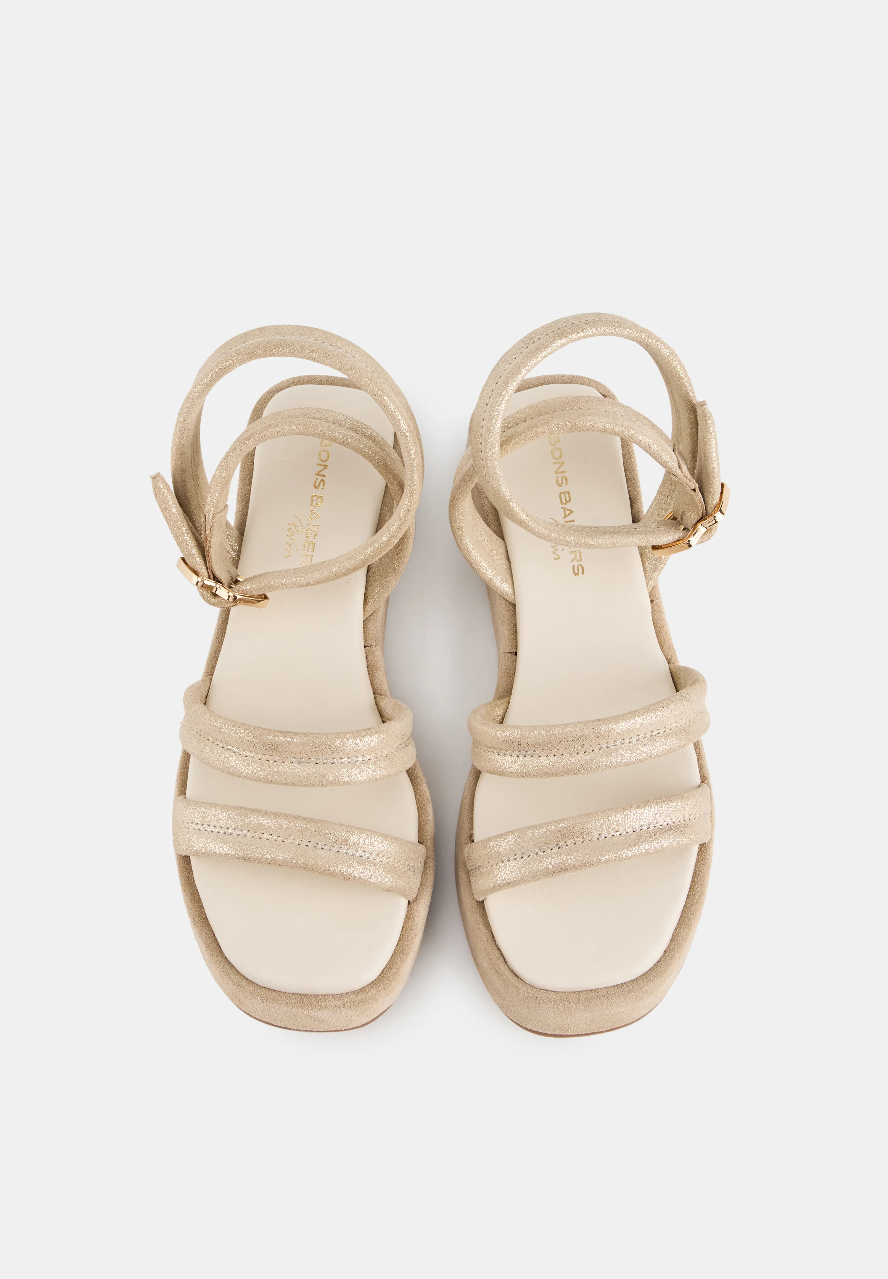 Gorga-Cuir Suede Gold Beige - Image 6