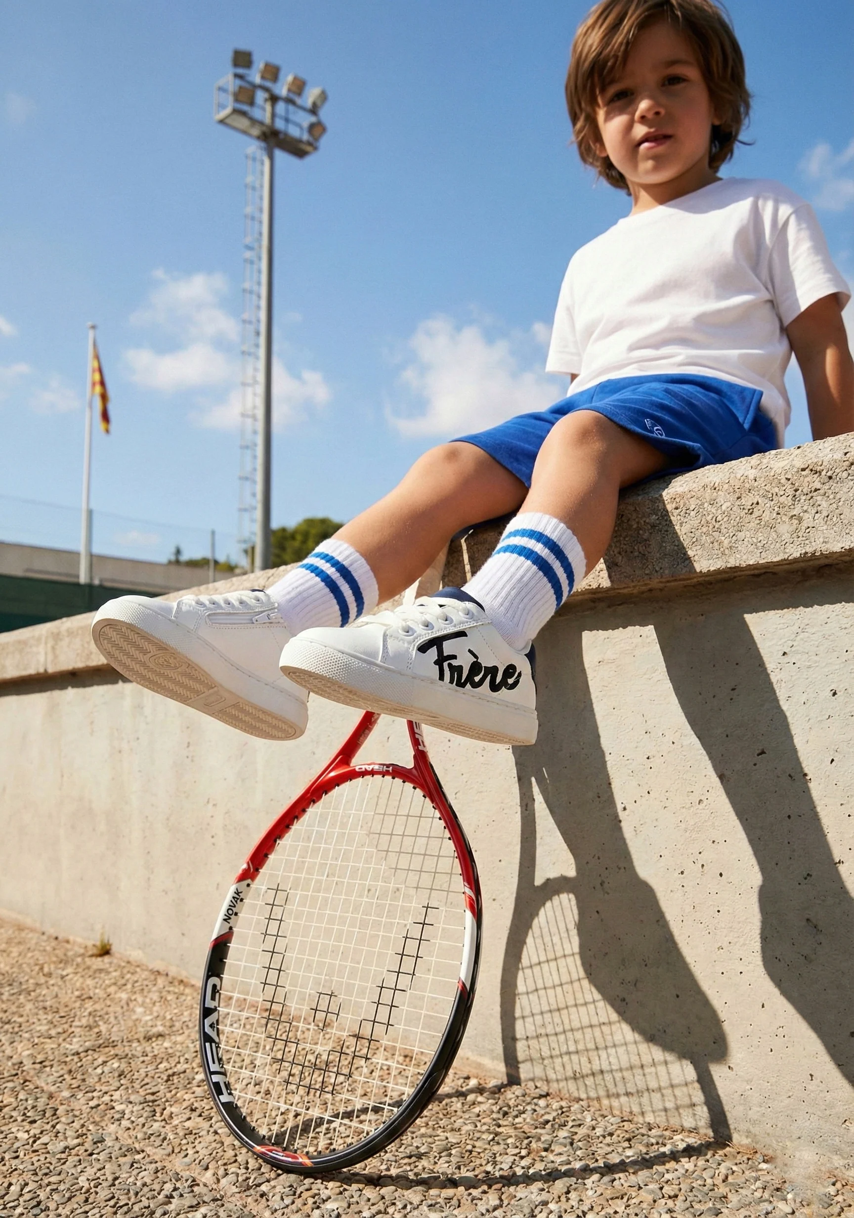 Baskets en cuir-Mini Simone-Petit Frère - Image 4
