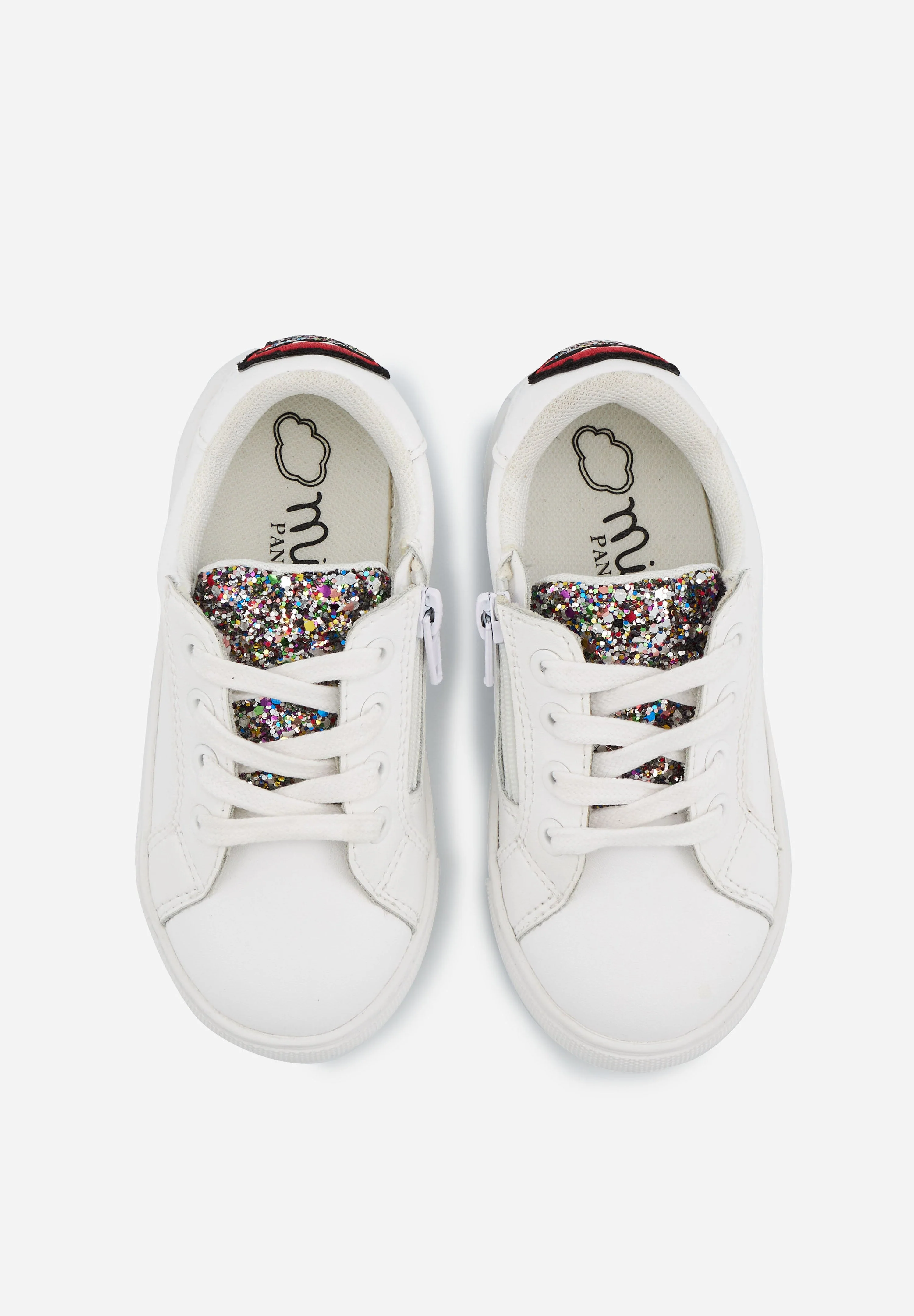 Baskets en cuir-Mini Simone-Glitter Tongue - Image 6