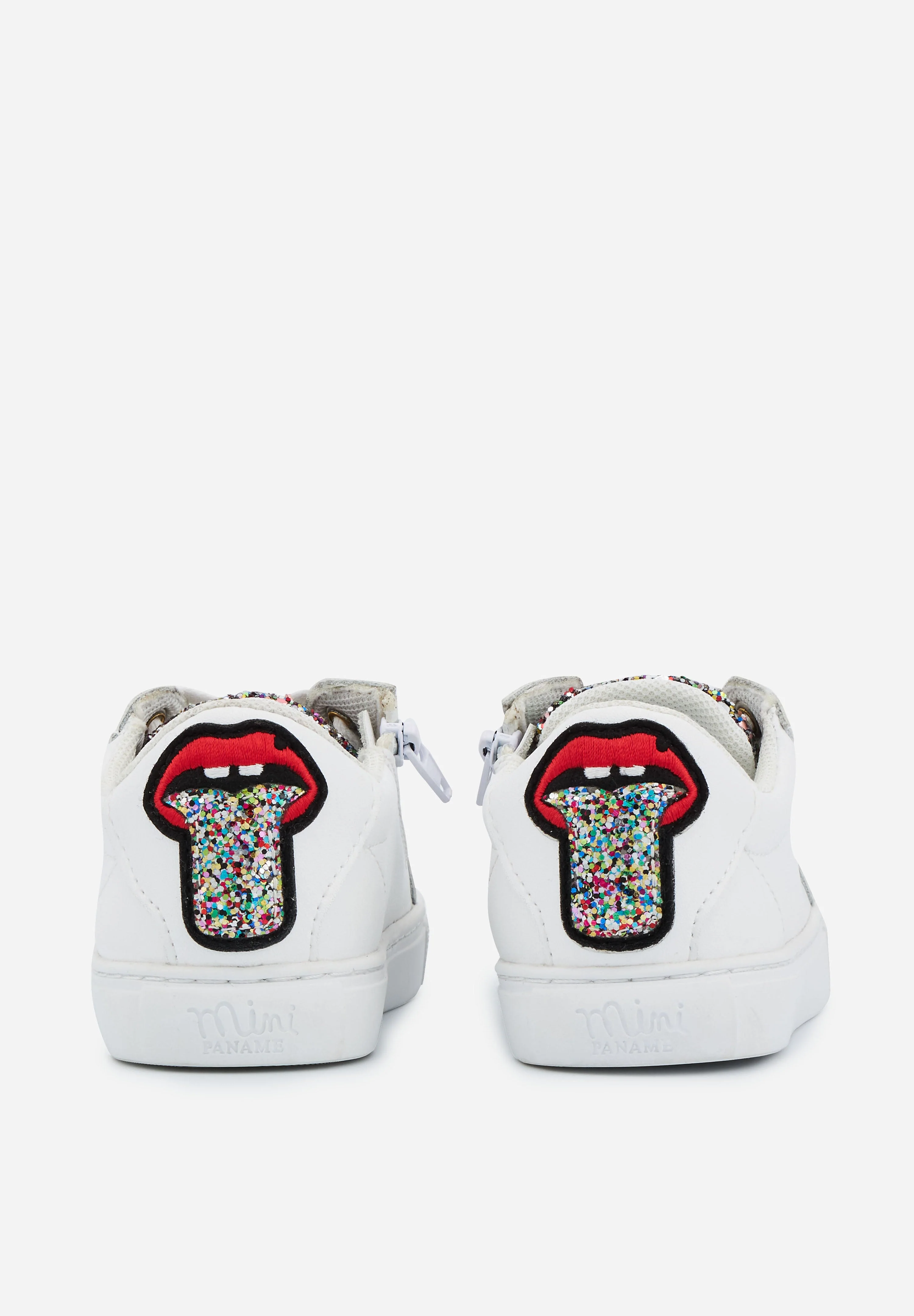 Baskets en cuir-Mini Simone-Glitter Tongue - Image 7
