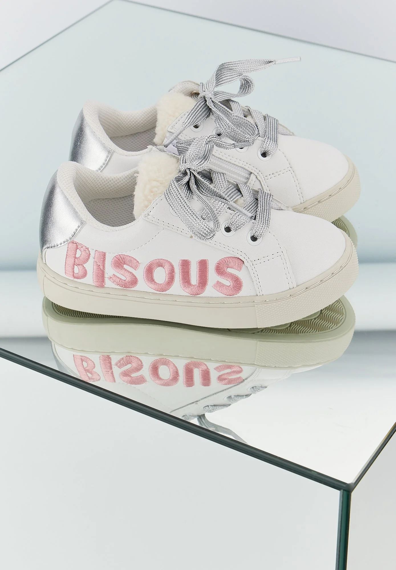 Baskets en cuir-Mini Simone-Bisous Câlin