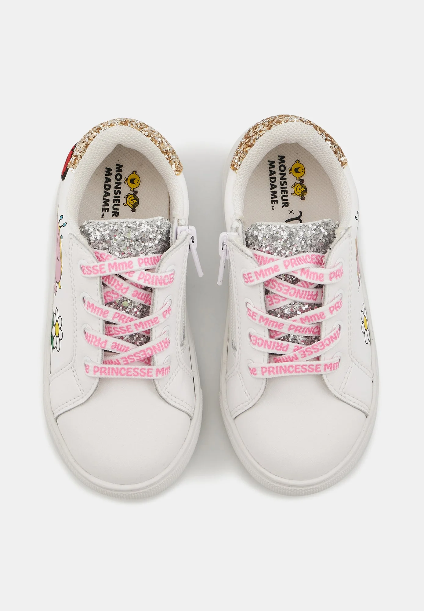 Baskets en cuir-Mini Simone Monsieur Madame-Princesse - Image 6