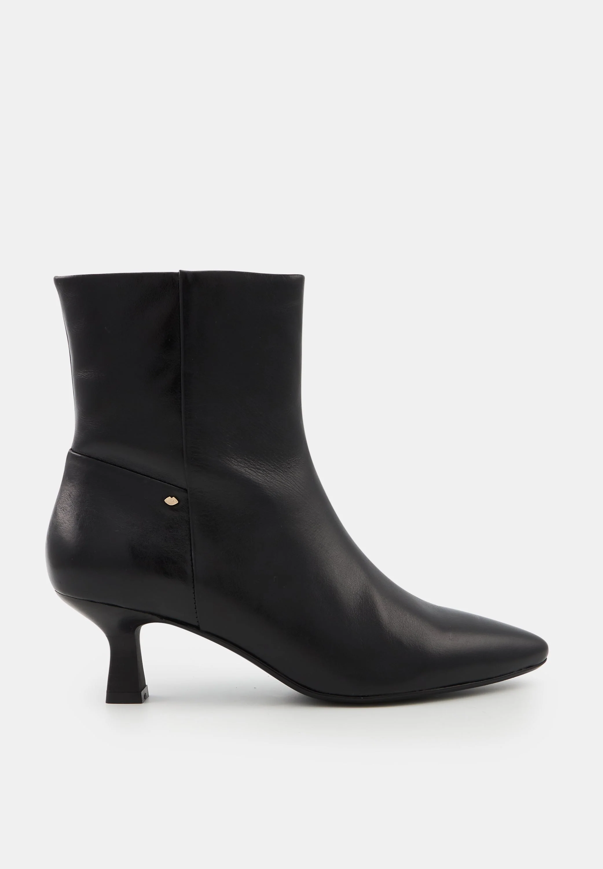 Bottines à talons - Cuir Noir - Clarisse - Image 6