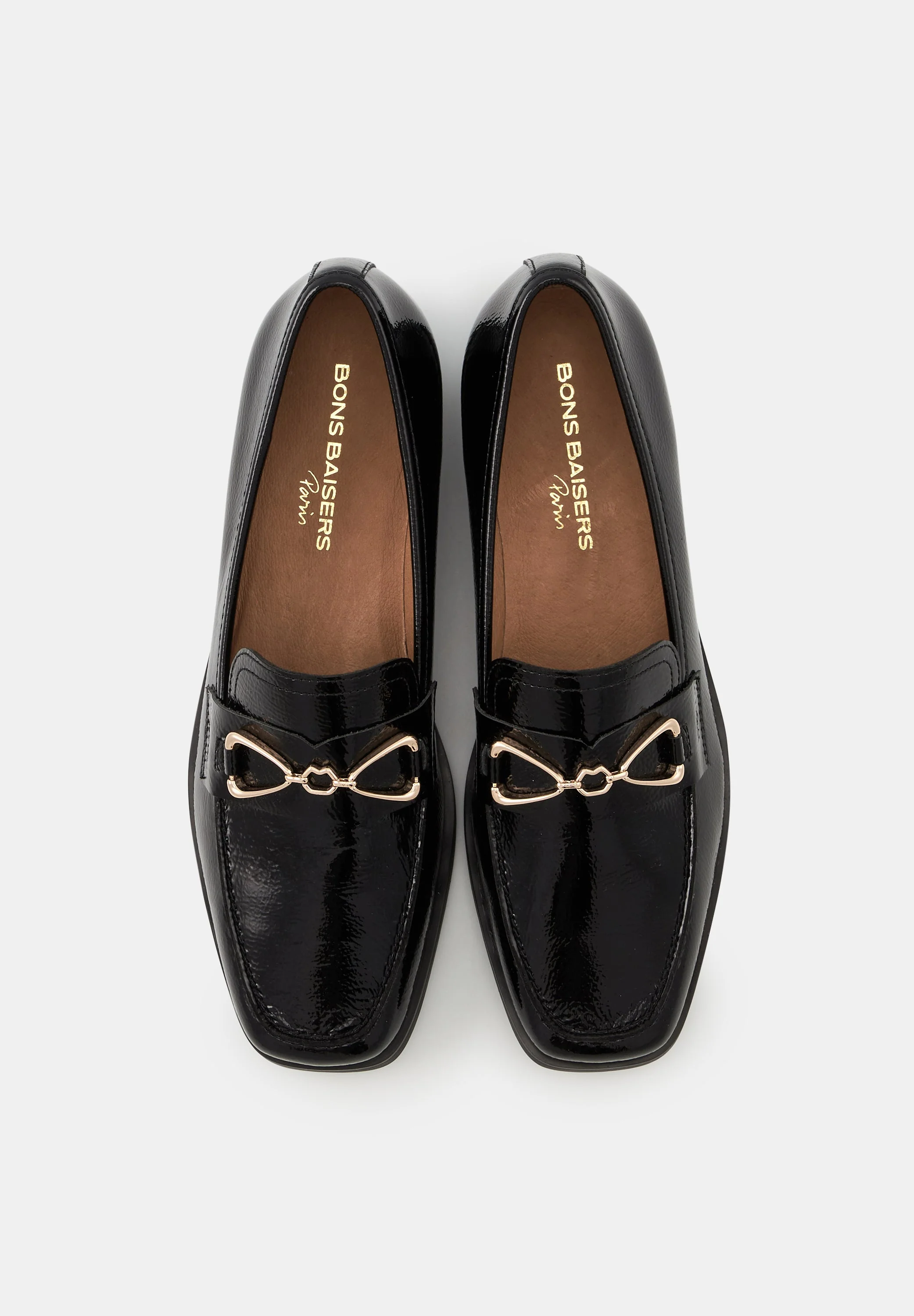 Mocassins - Cuir brillant Noir - Louisa - Image 8