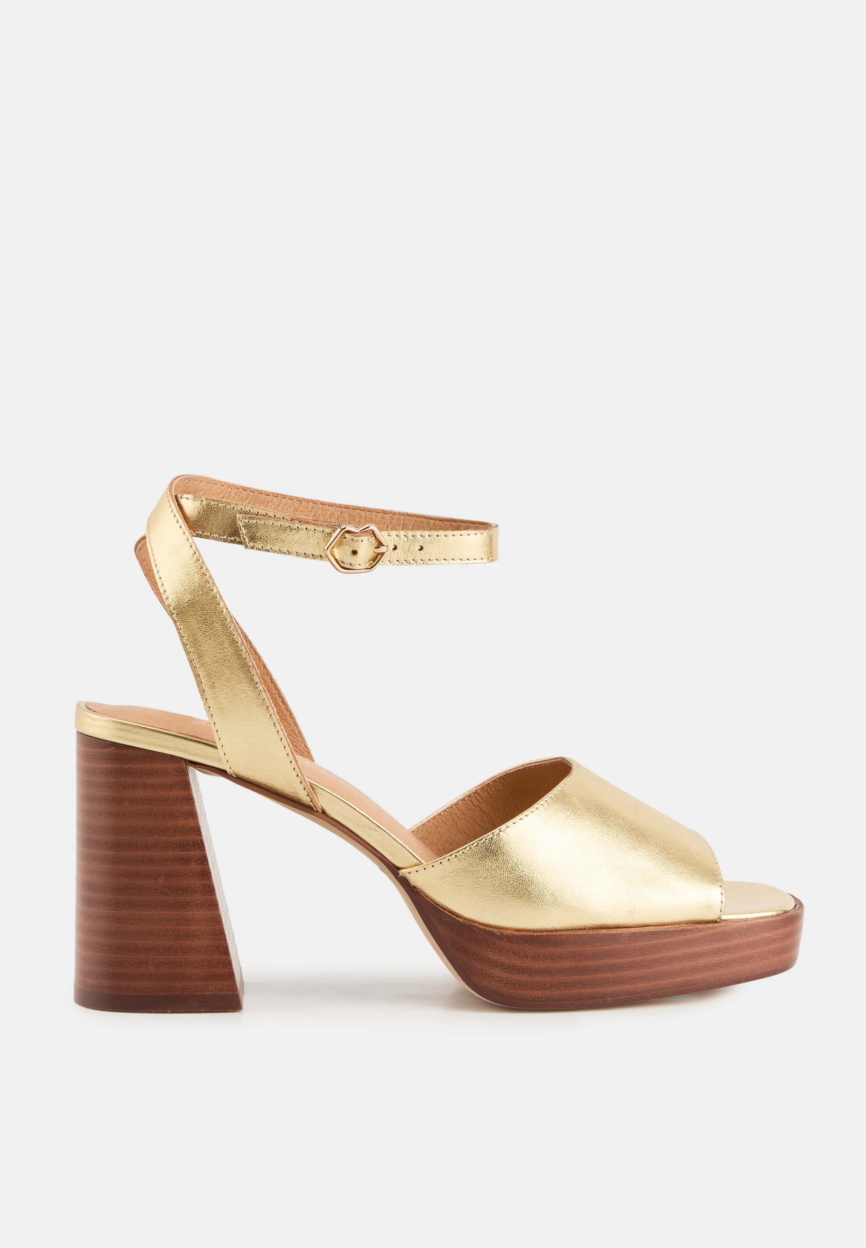 Aimée-Cuir Métallisé Or - Image 8