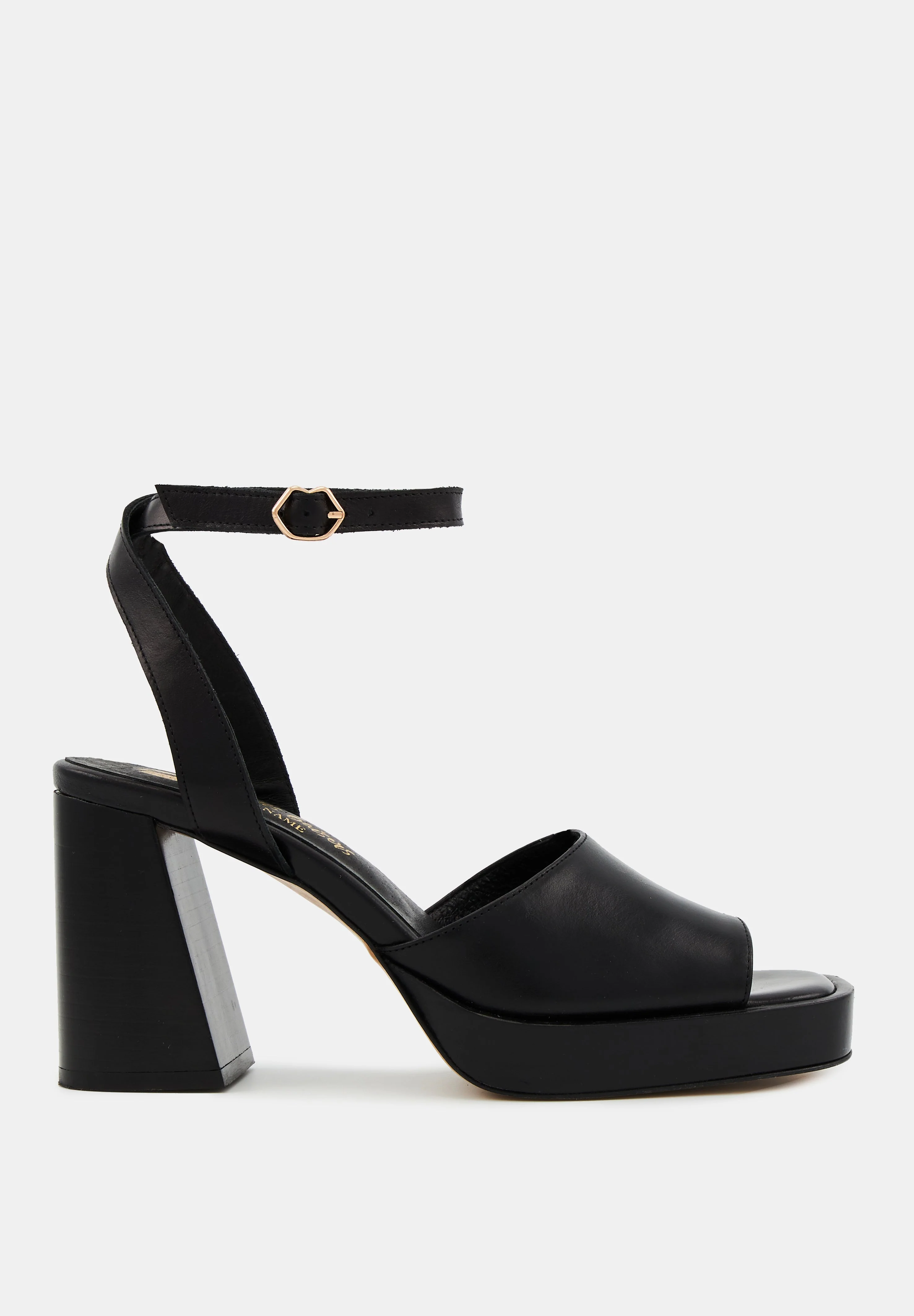 Aimée-Cuir Brillant Noir - Image 6