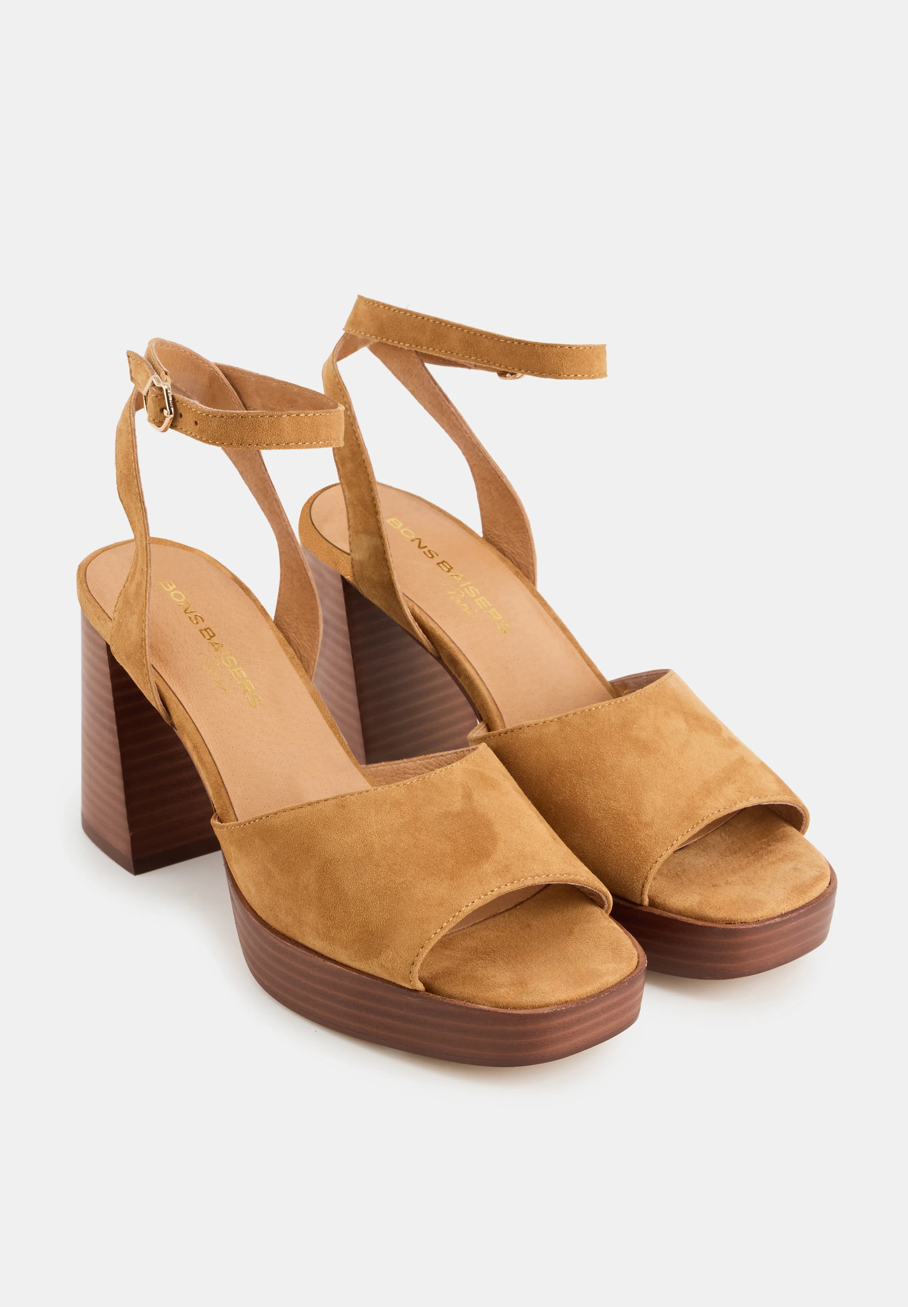 Aimée-Cuir Suede Camel - Image 3