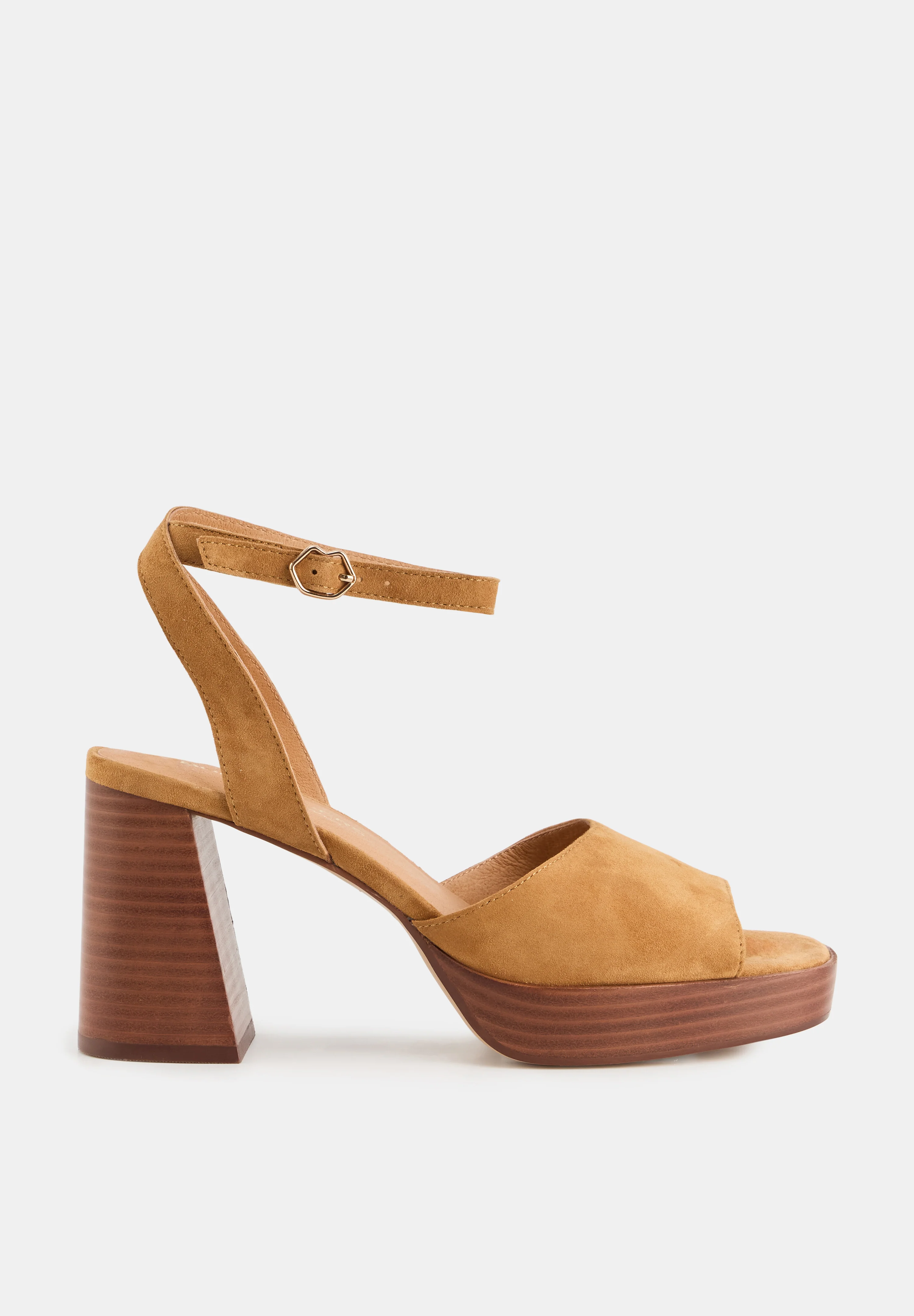 Aimée-Cuir Suede Camel - Image 7