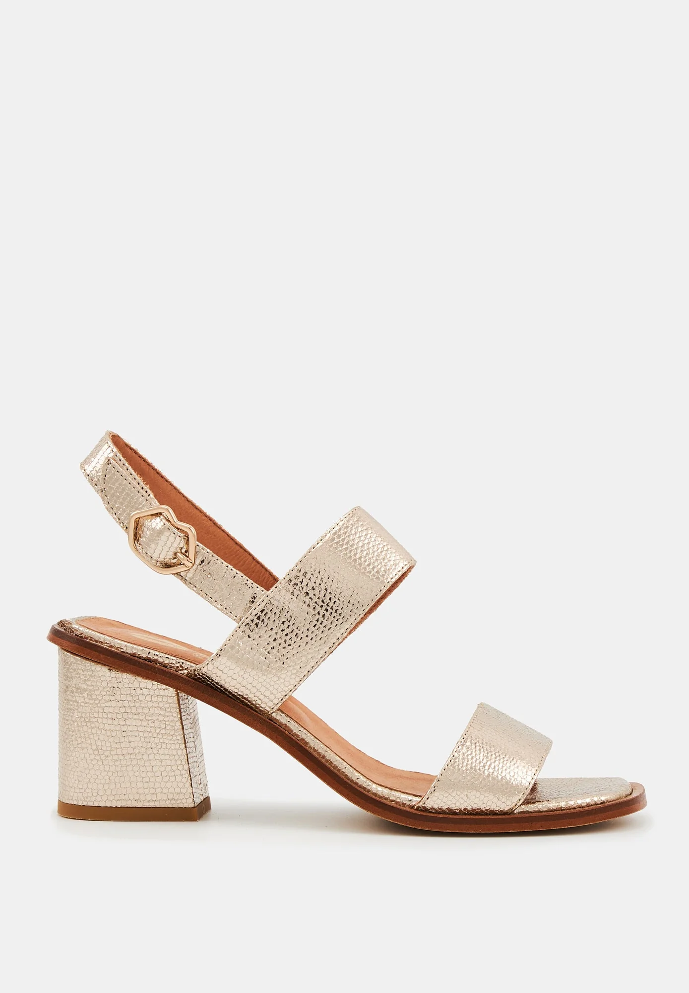Hester-Cuir Snake Rose Gold - Image 3