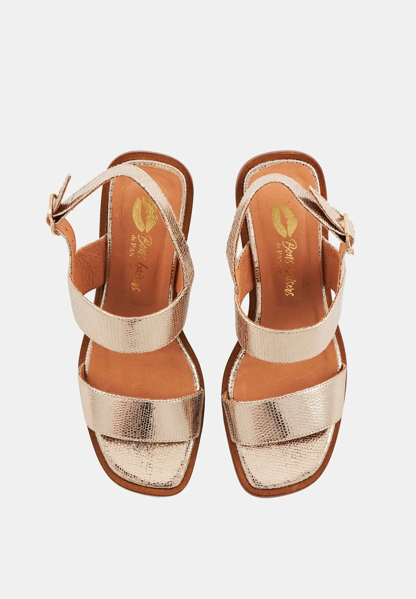 Hester-Cuir Snake Rose Gold - Image 5