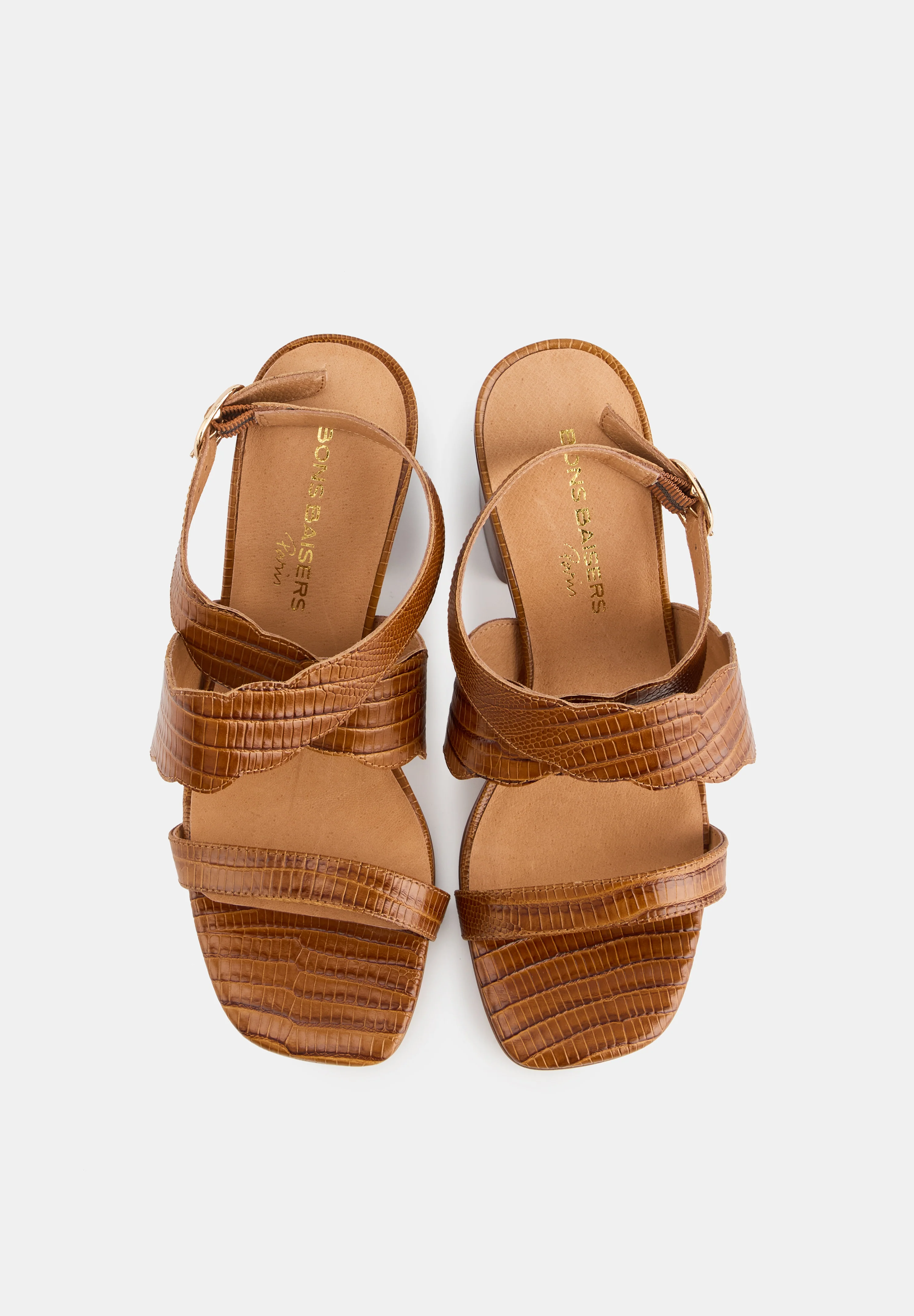 Octavie-Cuir Lezard Cognac - Image 7