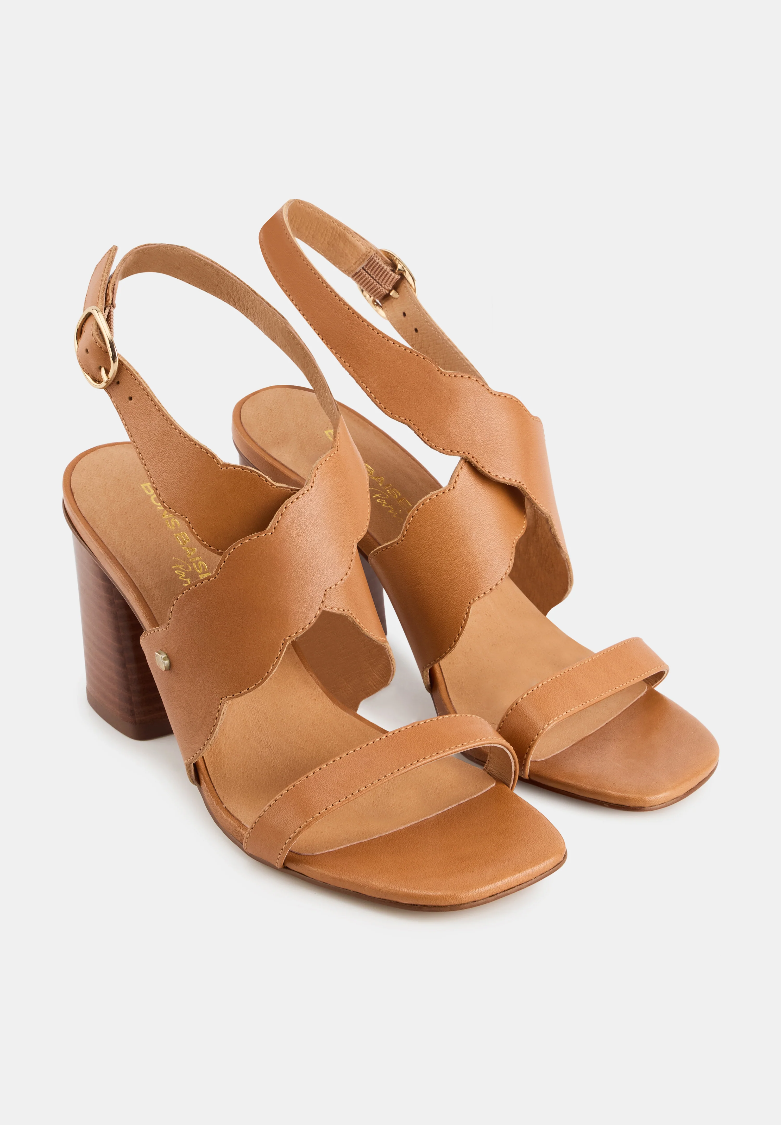 Octavie-Cuir Lisse Camel - Image 3