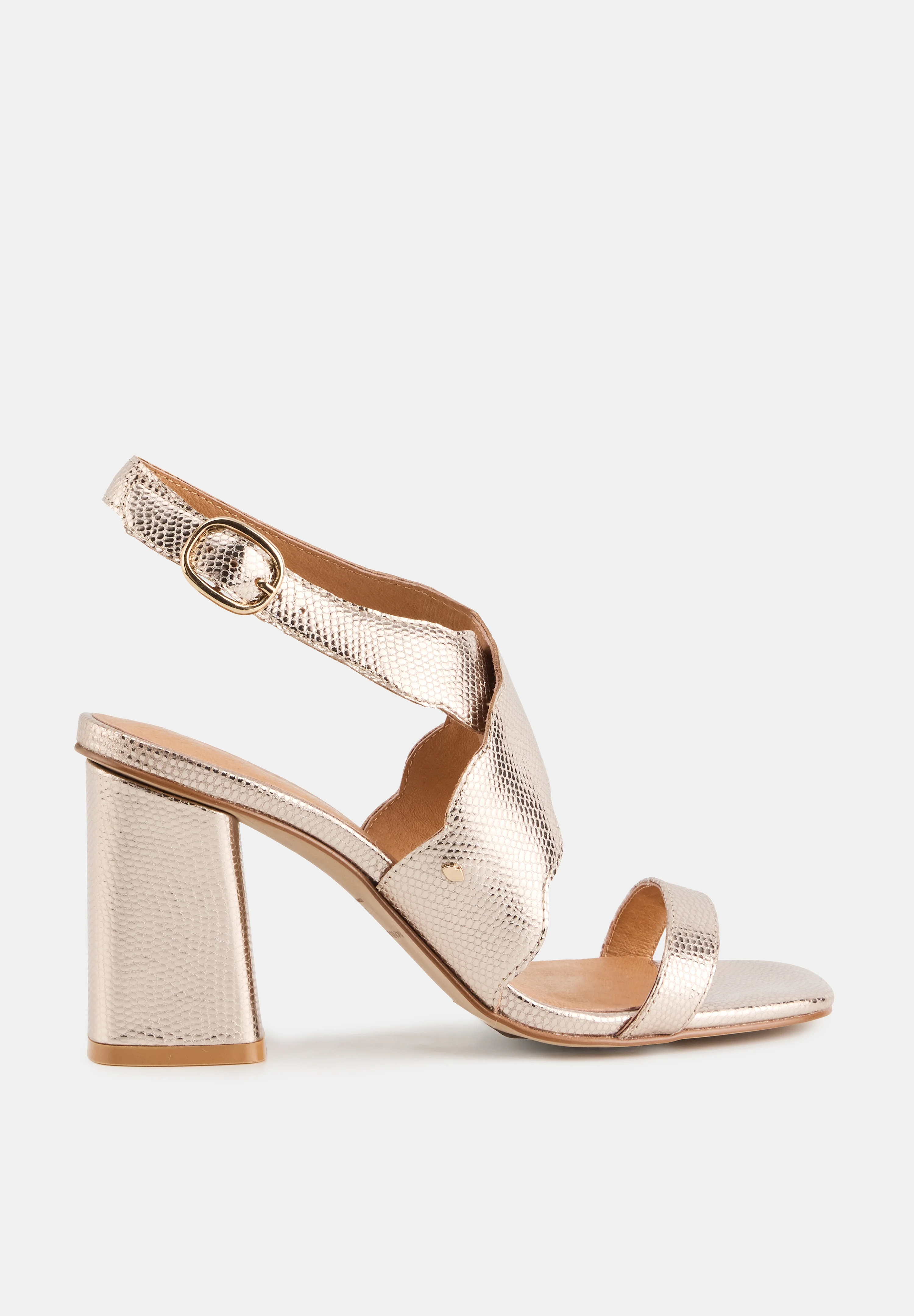 Octavie-Cuir Snake Rose Gold - Image 5