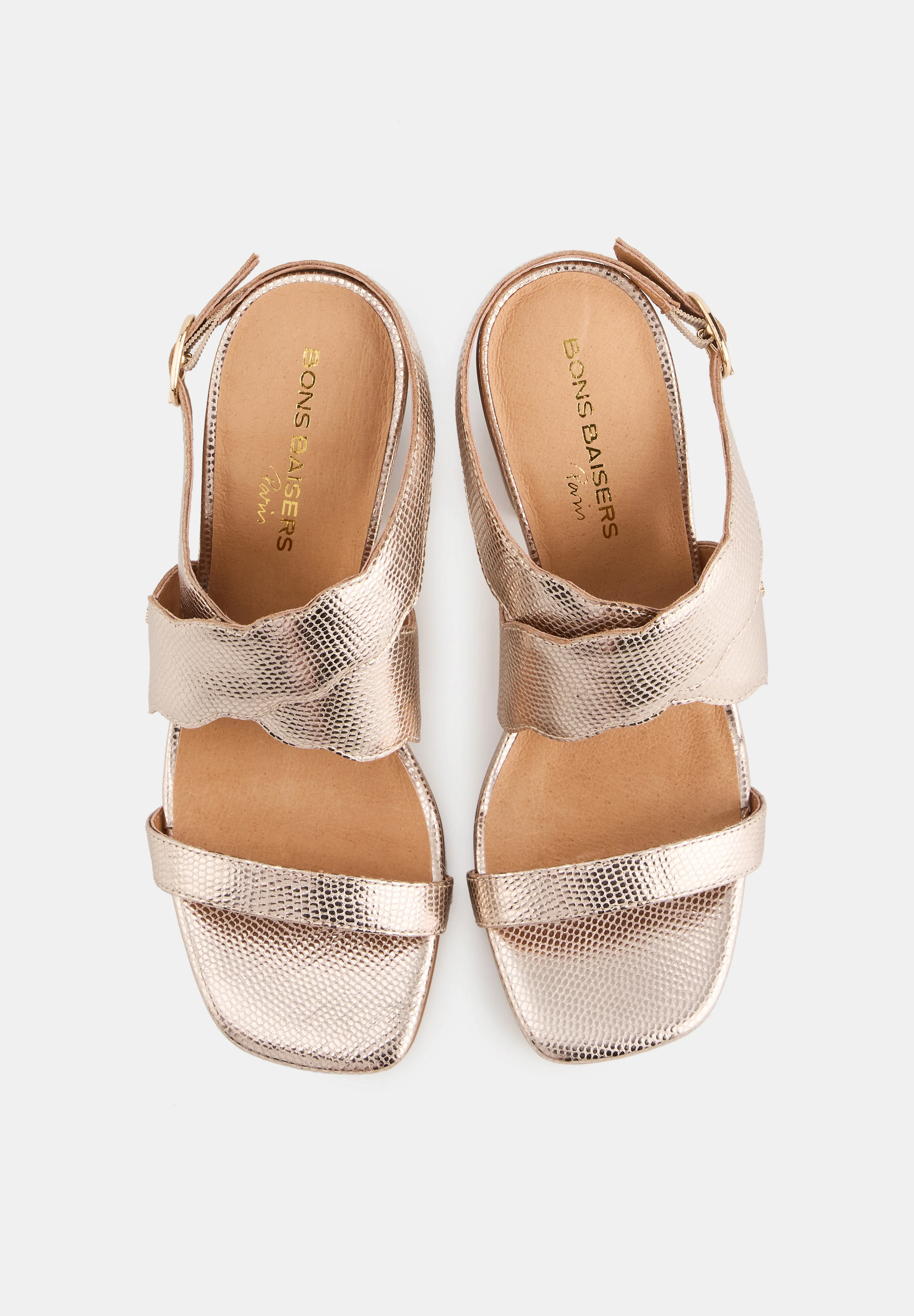 Octavie-Cuir Snake Rose Gold - Image 7