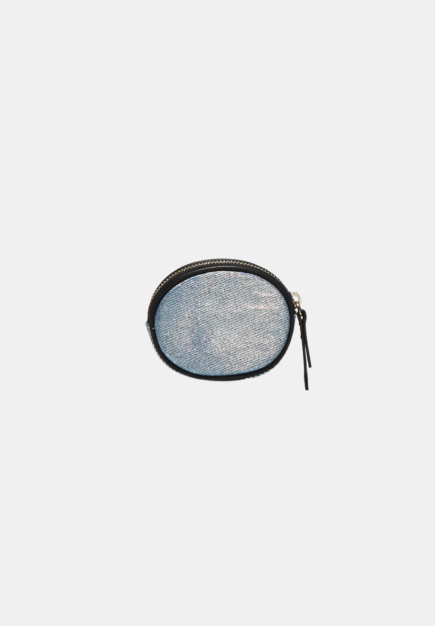 Porte Monnaie Rond-Sororite Silver Denim - Image 3