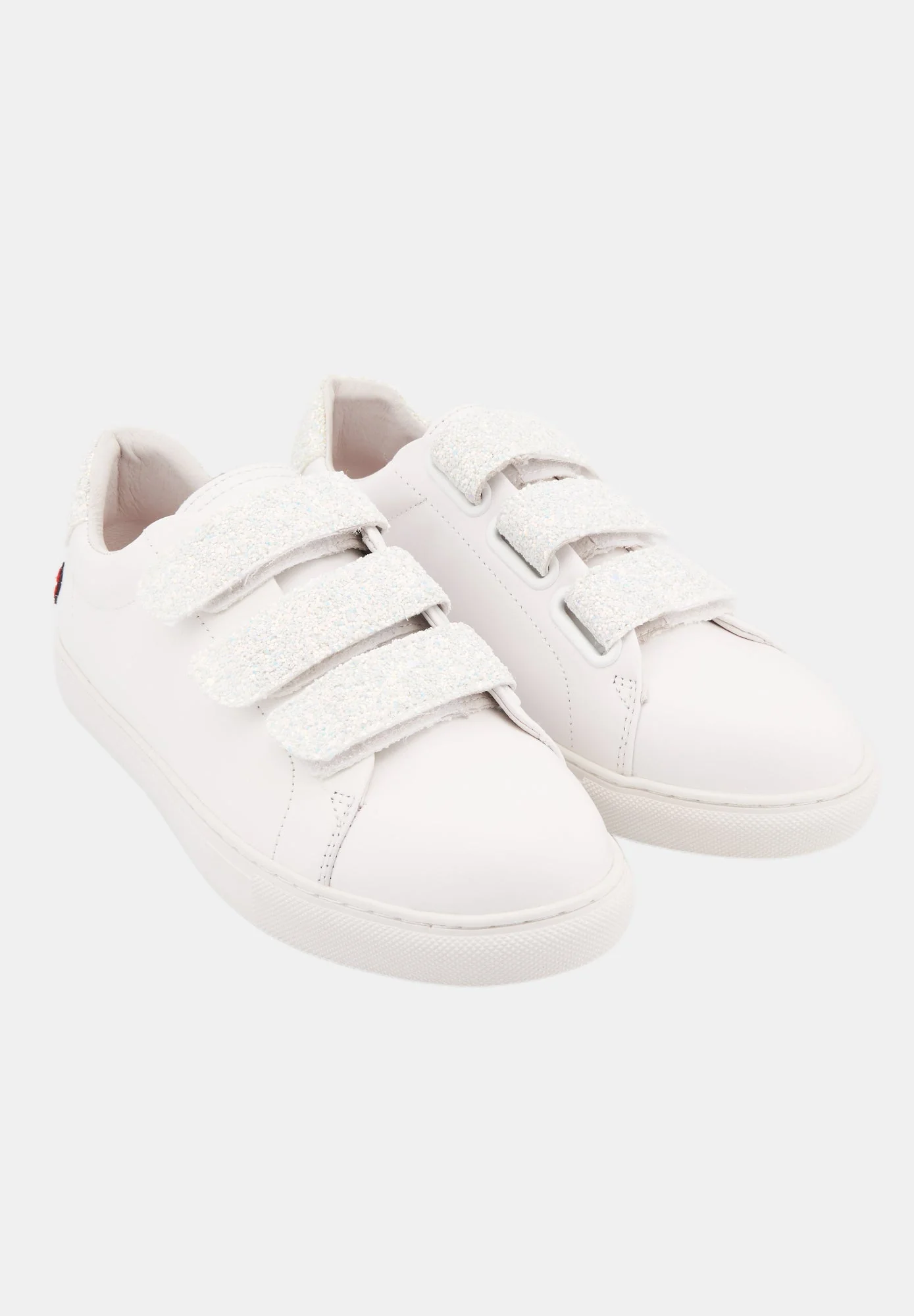 Baskets en cuir-Edith Glitter-Nuage - Image 2