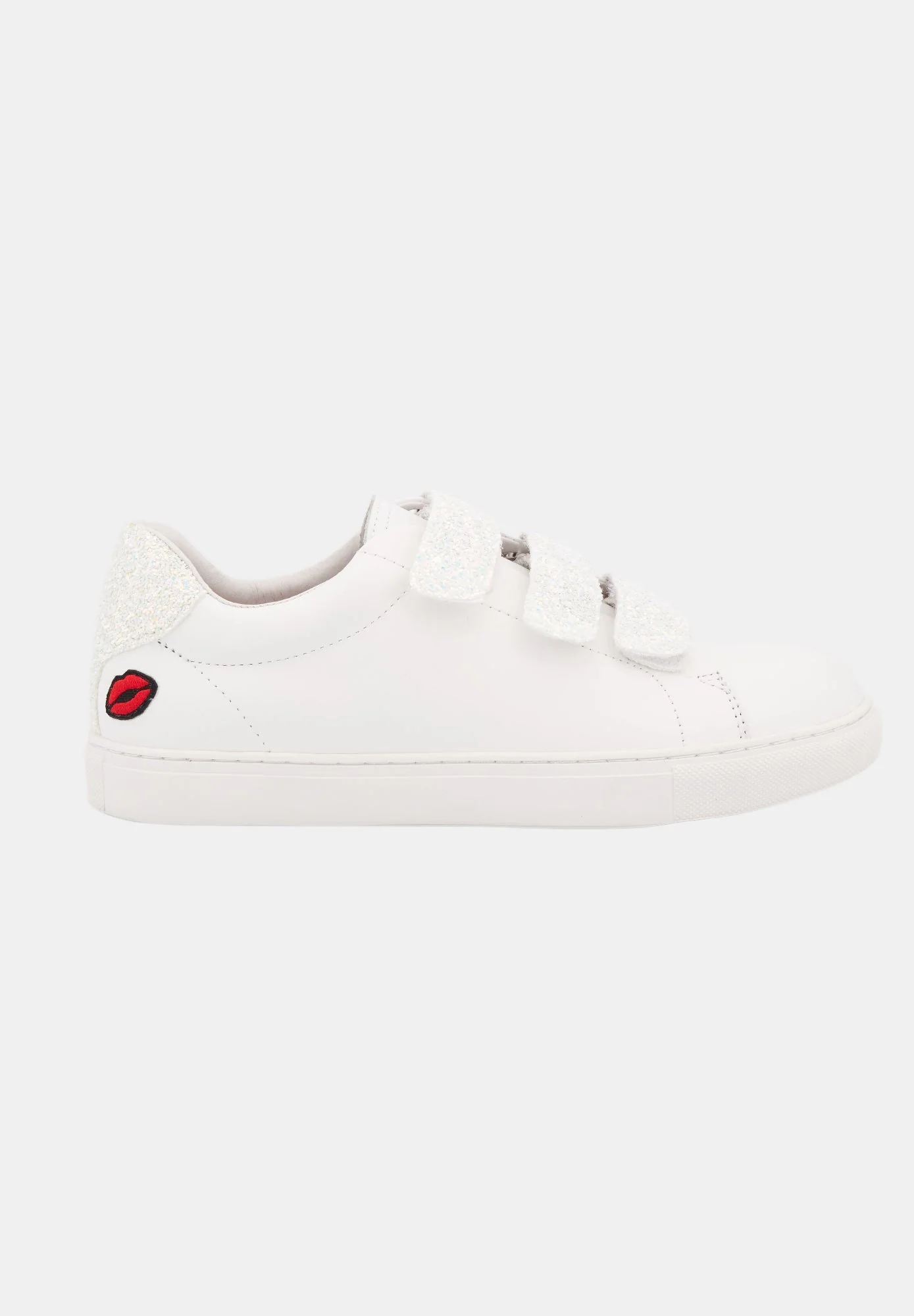 Baskets en cuir-Edith Glitter-Nuage - Image 5