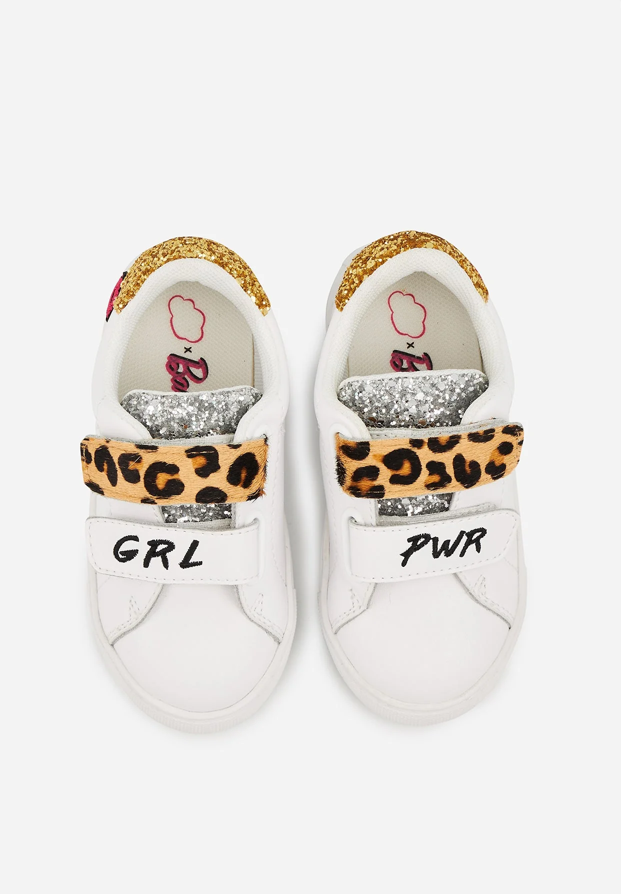 Baskets en cuir-Mini Edith Barbie-Grl Pwr - Image 3
