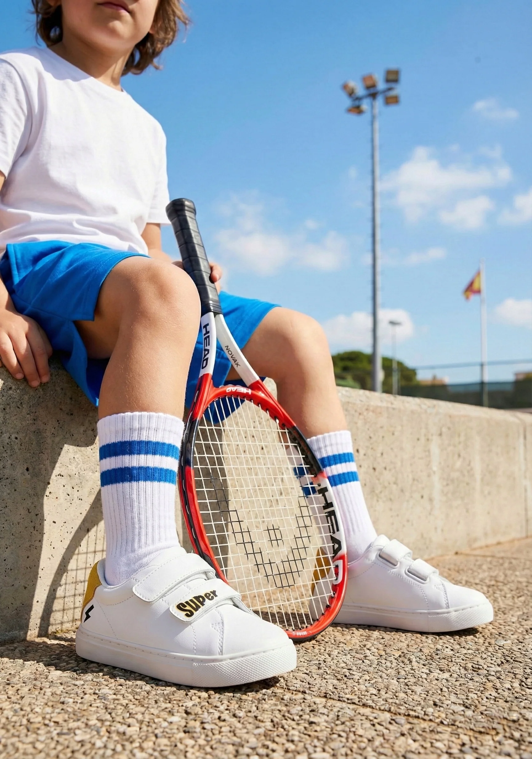 Baskets en cuir-Mini Edith-Super Hero - Image 4