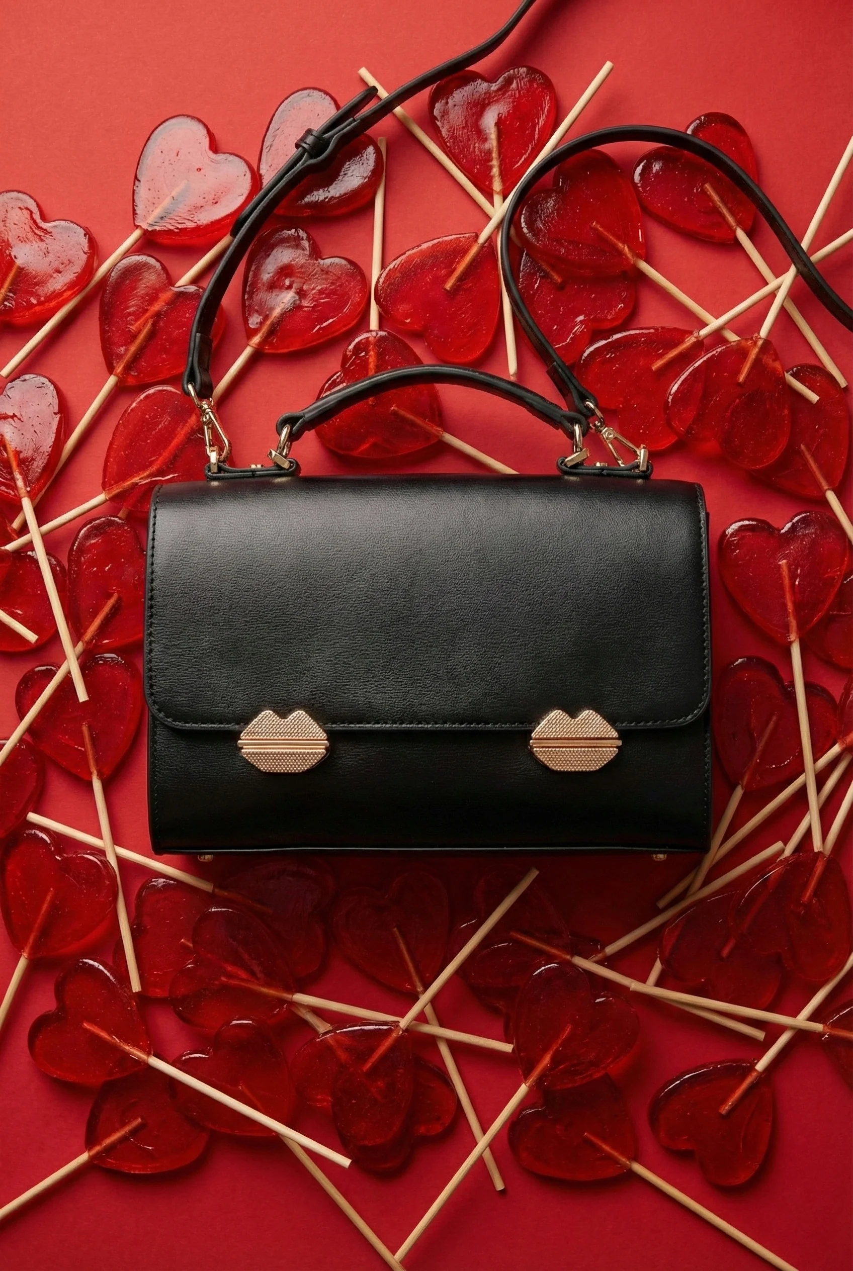 Satchel-Sealed With A Kiss Noir - Image 4