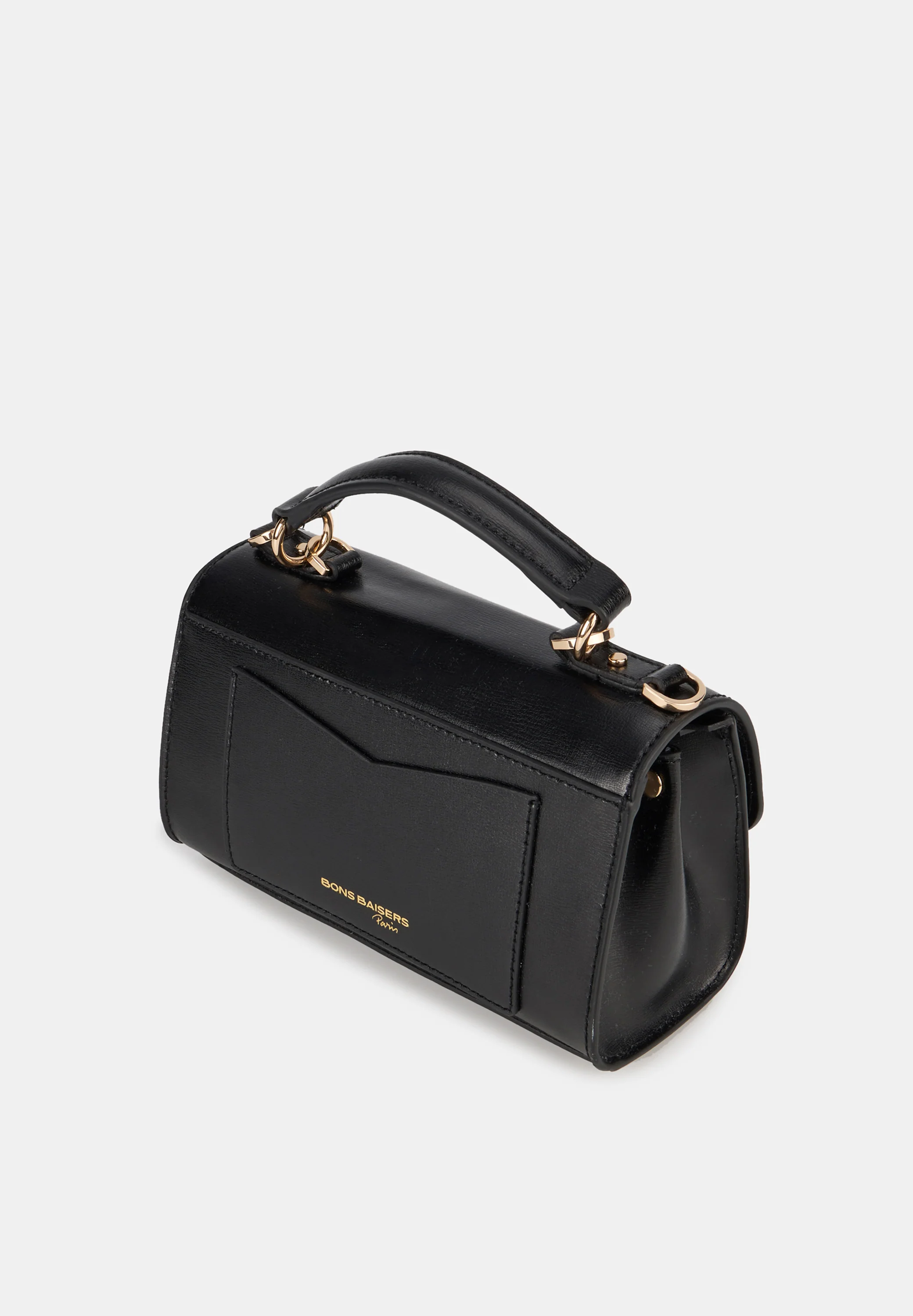 Small Satchel-Sealed With A Kiss Noir - Image 7