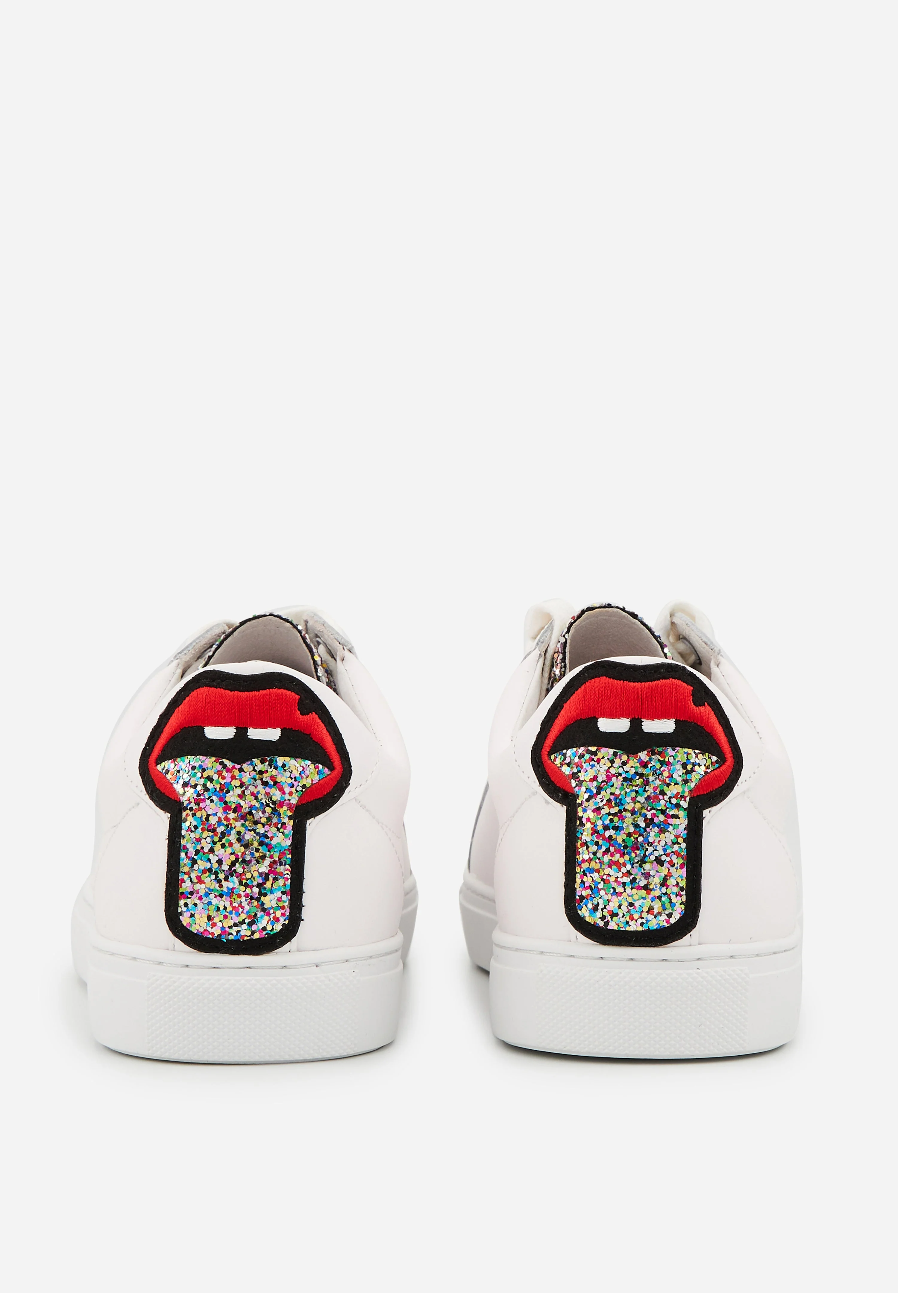Baskets en cuir-Simone-Glitter Tongue - Image 3