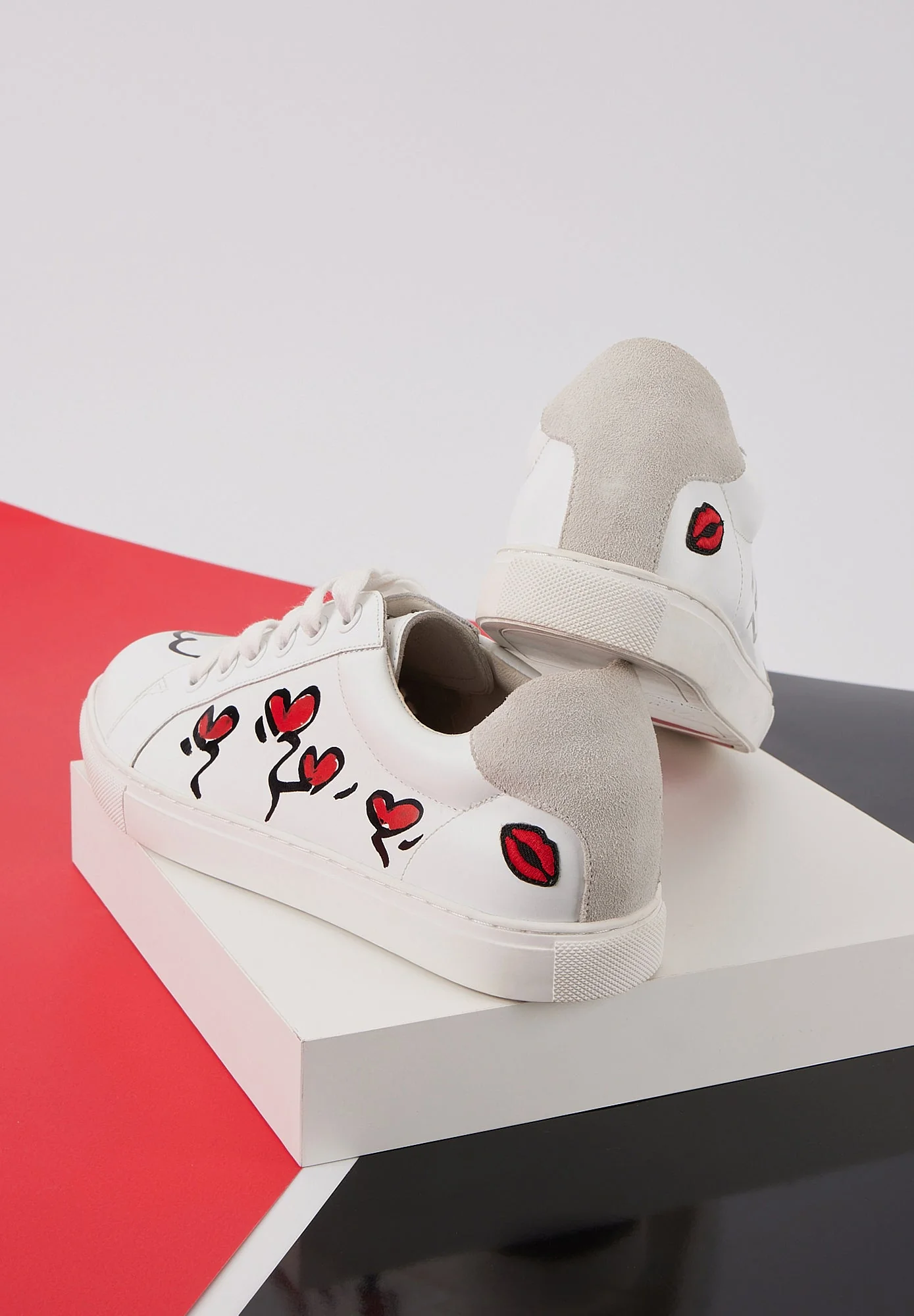 Baskets en cuir-Simone In Love-Graf