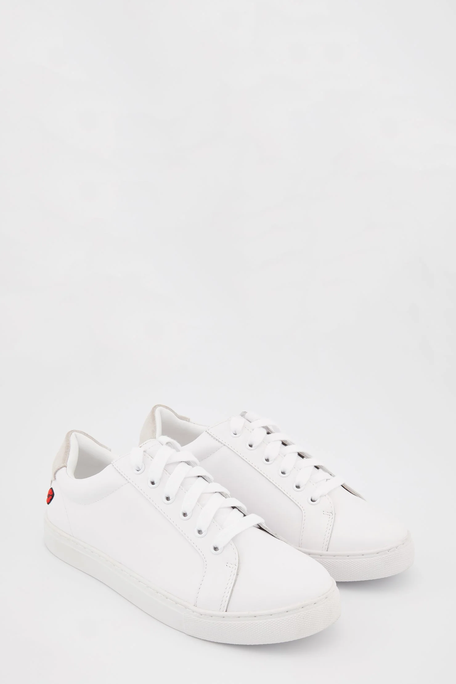 Baskets en cuir-Simone Legende-Blanc - Image 3