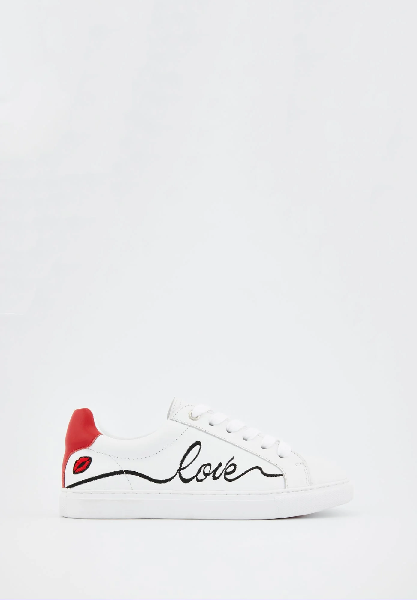 Baskets en cuir-Simone-Love Always Black Ink - Image 2
