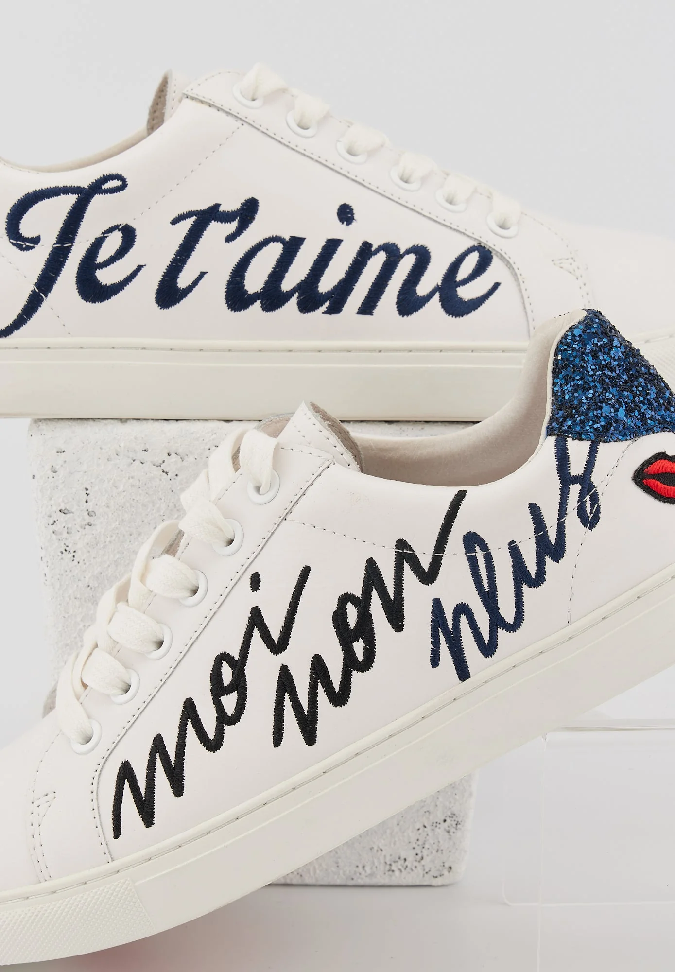 Baskets en cuir-Simone-Moi Non Plus - Image 2
