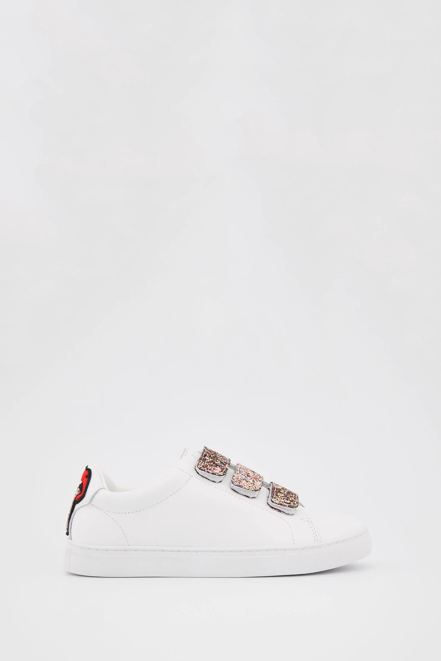 Baskets en cuir-Edith-Glitter Tongue - Image 3