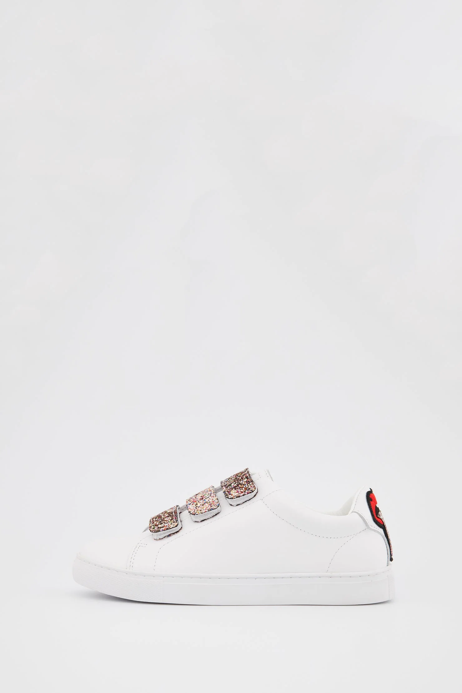 Baskets en cuir-Edith-Glitter Tongue - Image 5