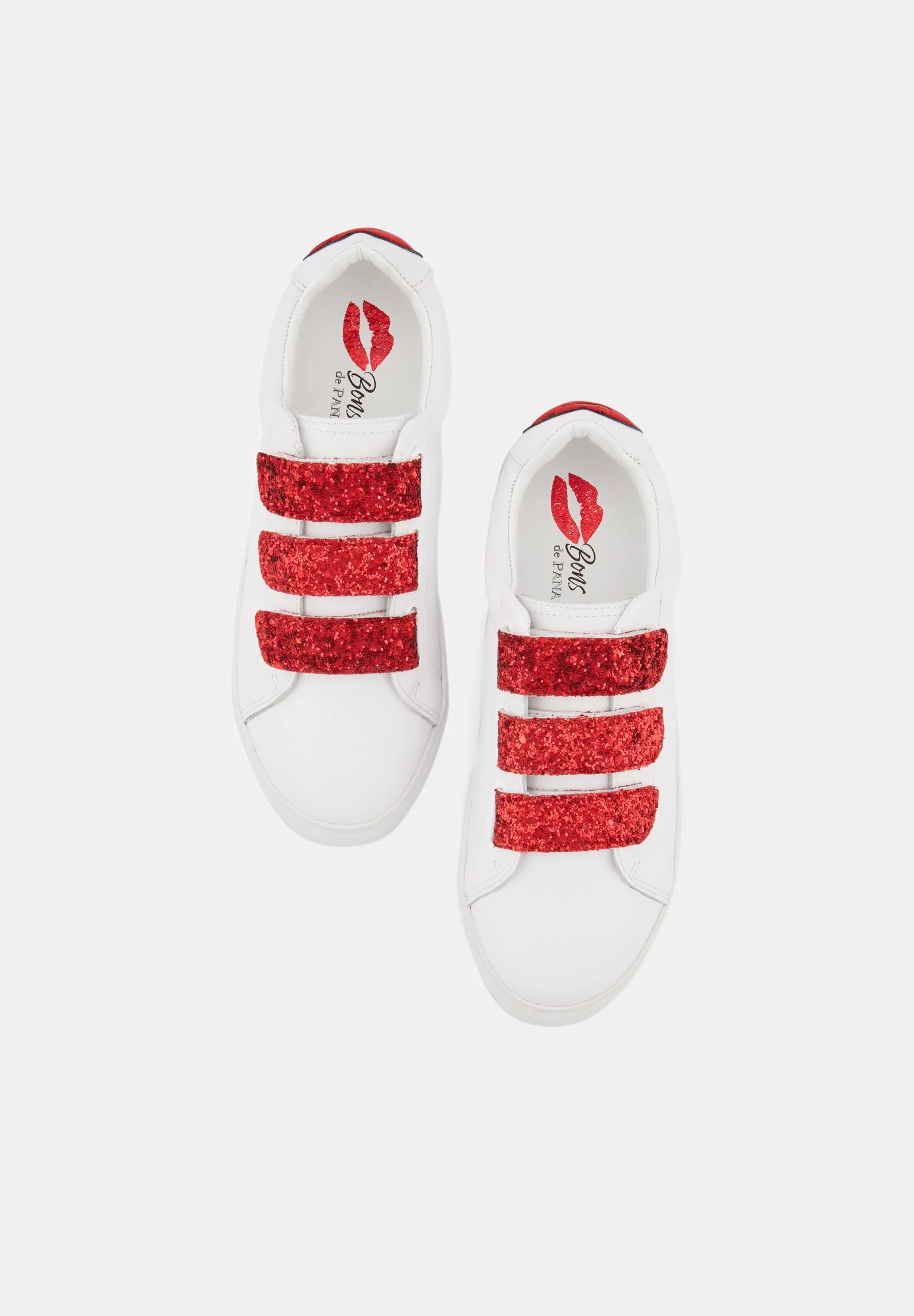 Baskets en cuir-Edith-Back Lips - Image 5