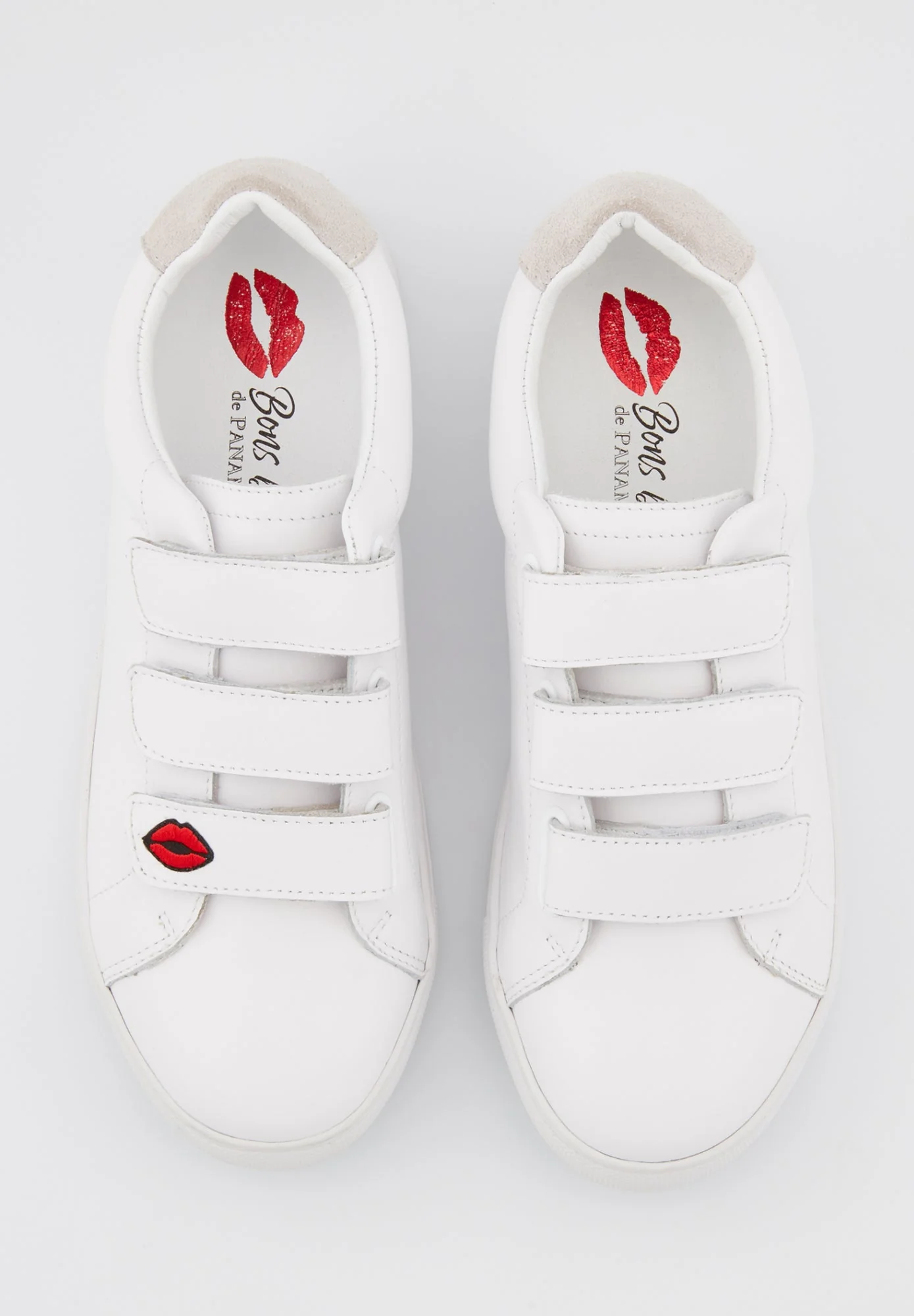 Baskets en cuir-Edith Legende-Blanc - Image 3